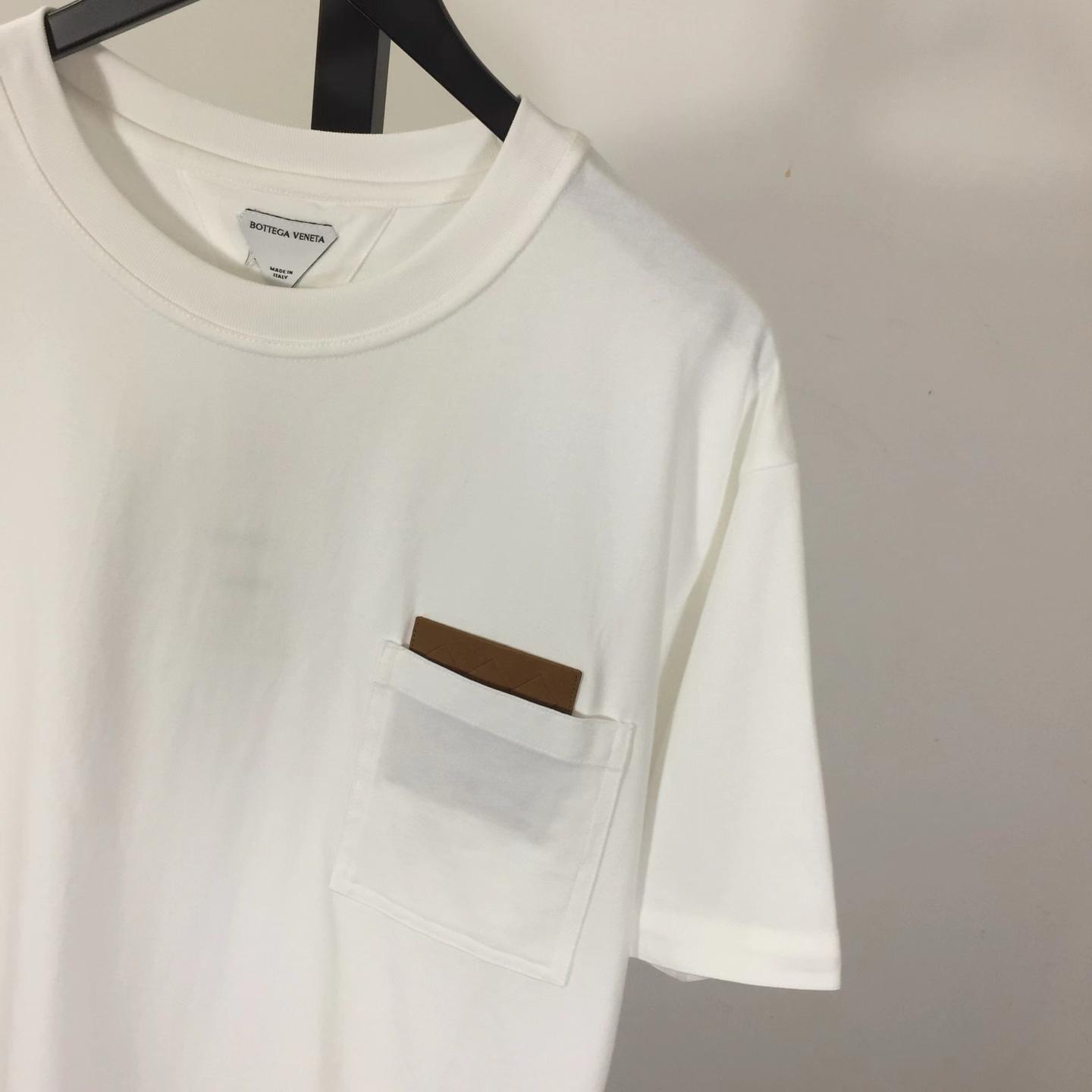 Bottega Veneta Pima Cotton Jersey T-Shirt   - FashionPlug