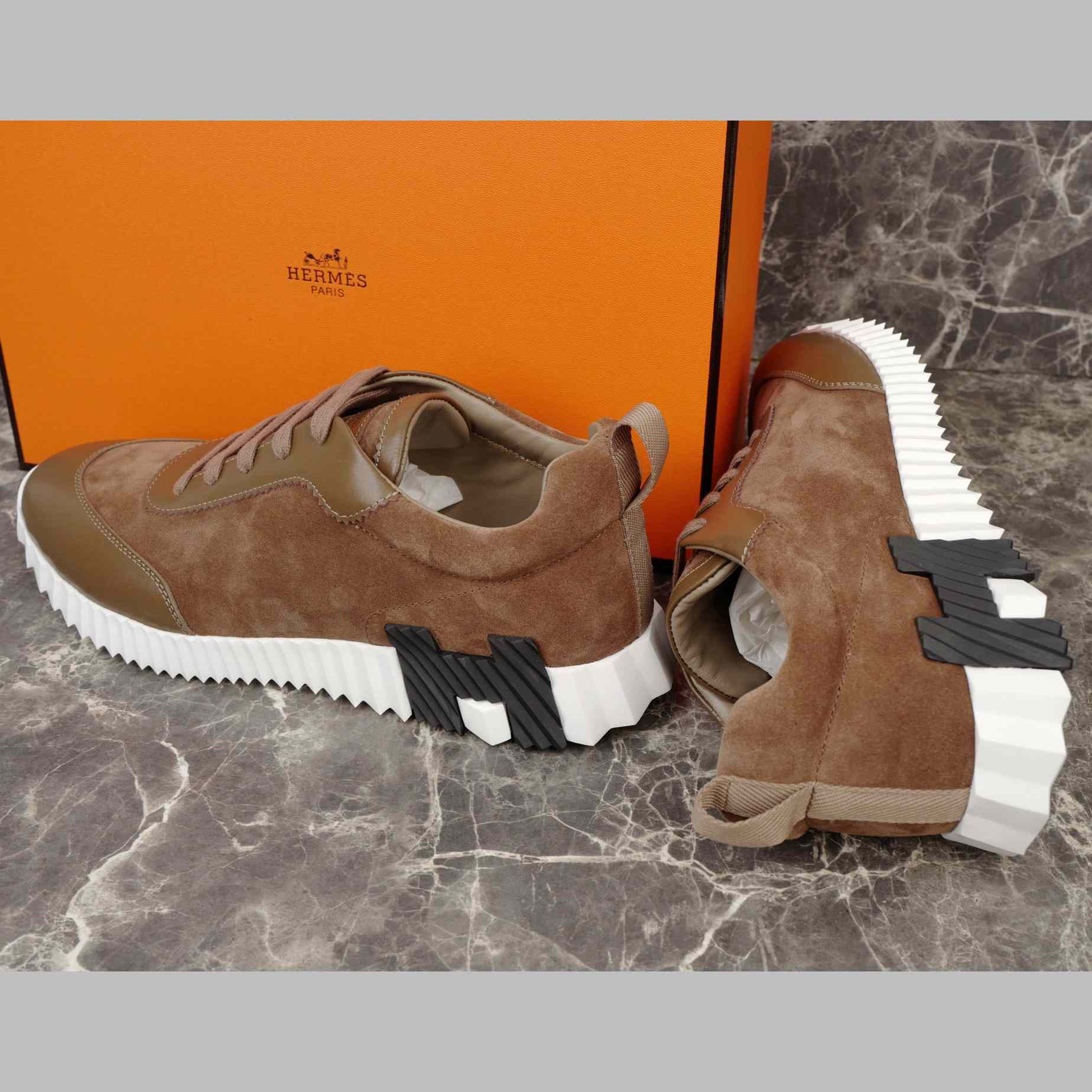 Hermes Bouncing Sneaker - FashionPlug