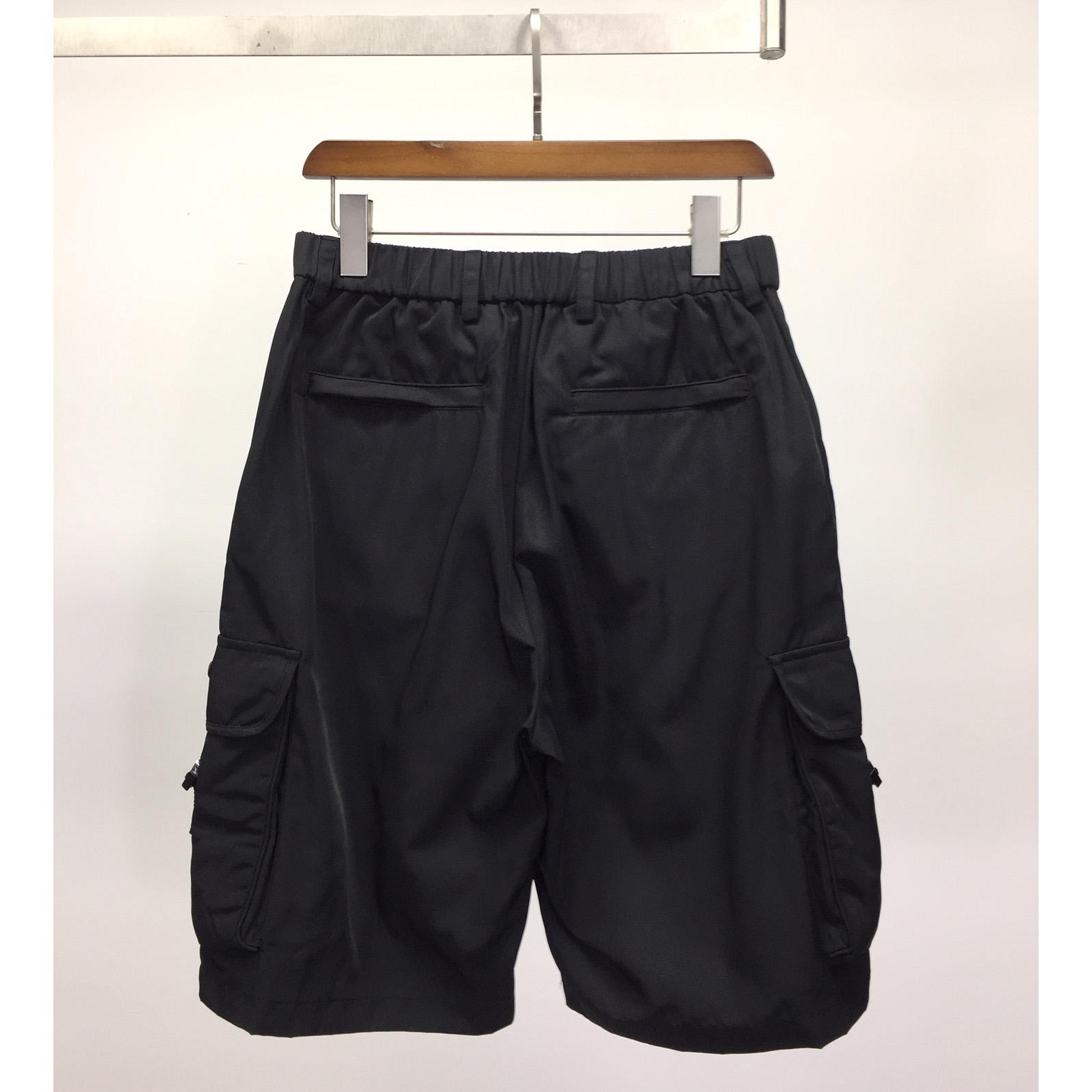 Prada Logo Shorts In Black YF2014  (50% Off Sale) - FashionPlug