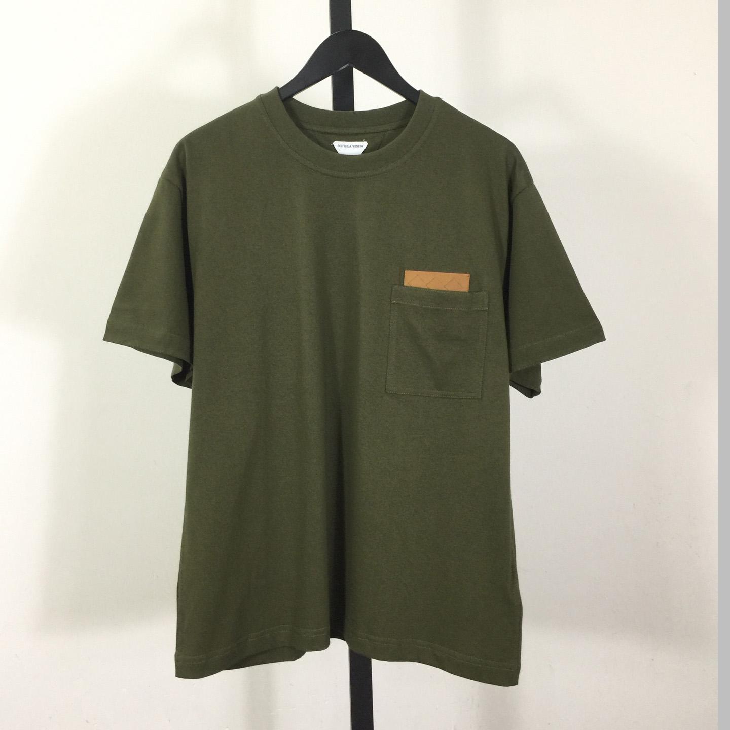 Bottega Veneta Pima Cotton Jersey T-Shirt   - FashionPlug