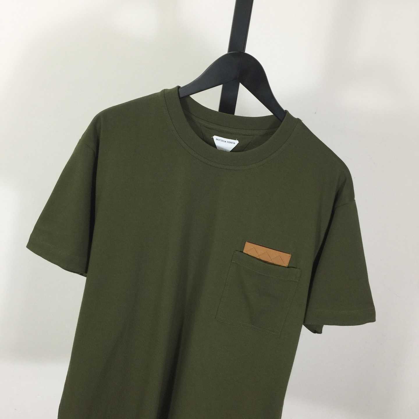 Bottega Veneta Pima Cotton Jersey T-Shirt   - FashionPlug