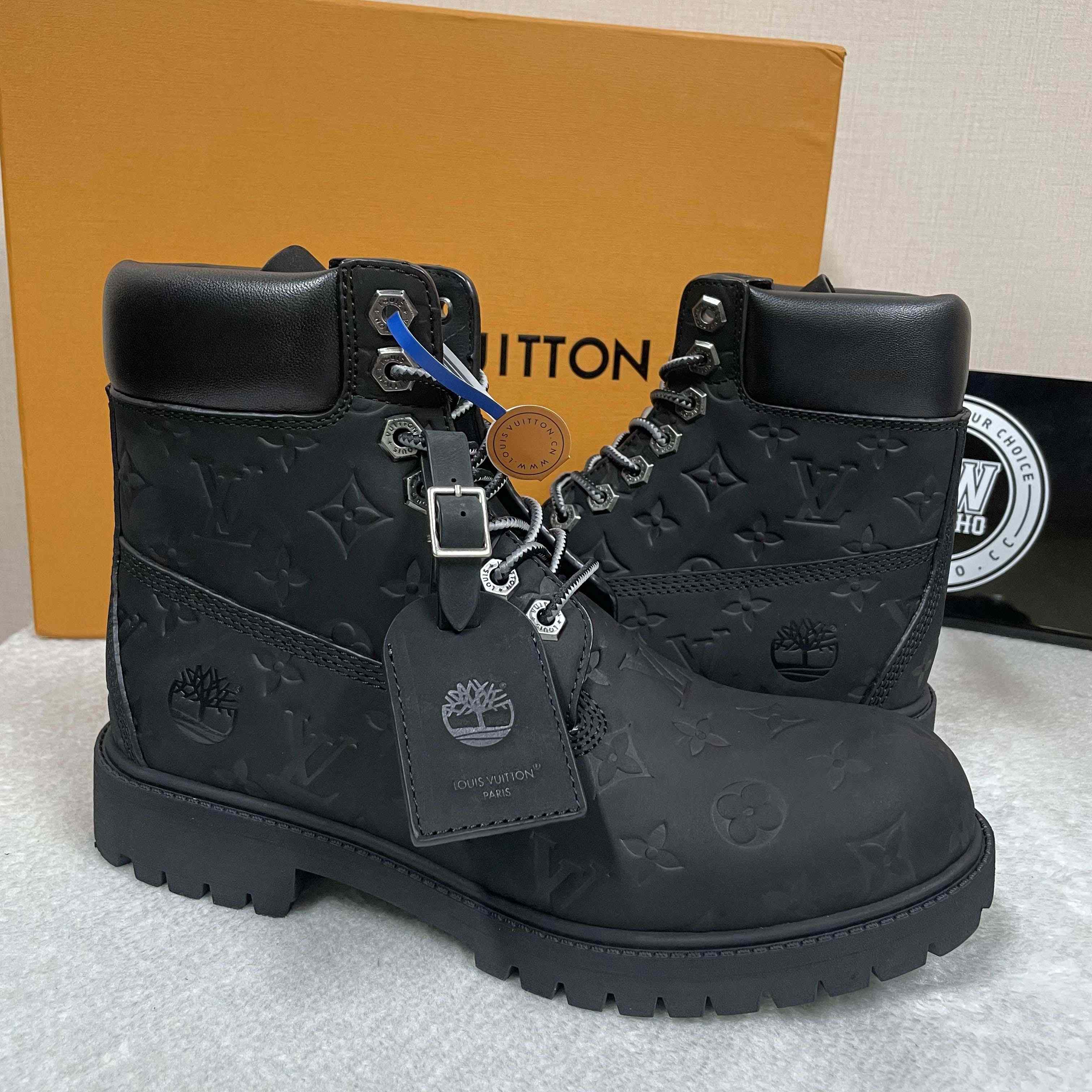 Louis Vuitton x Timberland Ankle Boot - FashionPlug