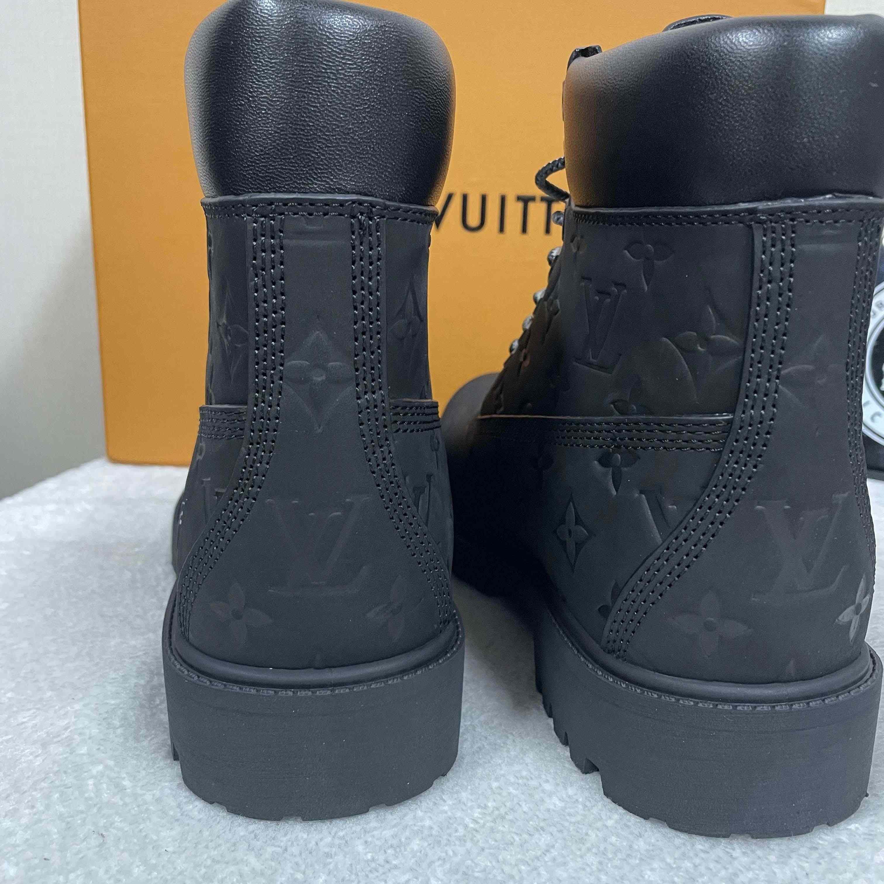 Louis Vuitton x Timberland Ankle Boot - FashionPlug