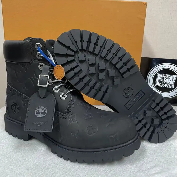 Louis Vuitton x Timberland Ankle Boot - FashionPlug
