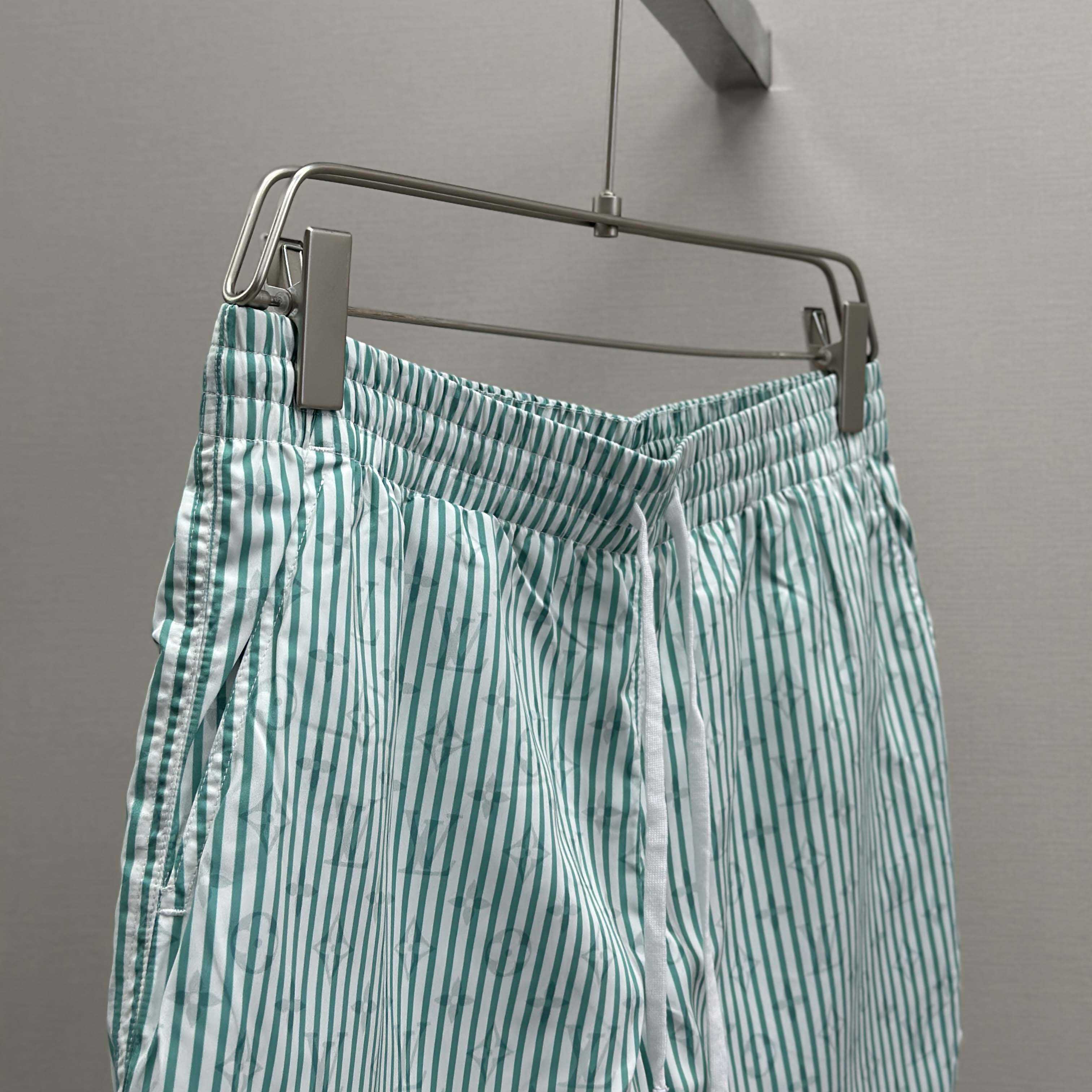 Louis Vuitton Monogram Striped Swim Shorts   1AHVZF-2 - FashionPlug