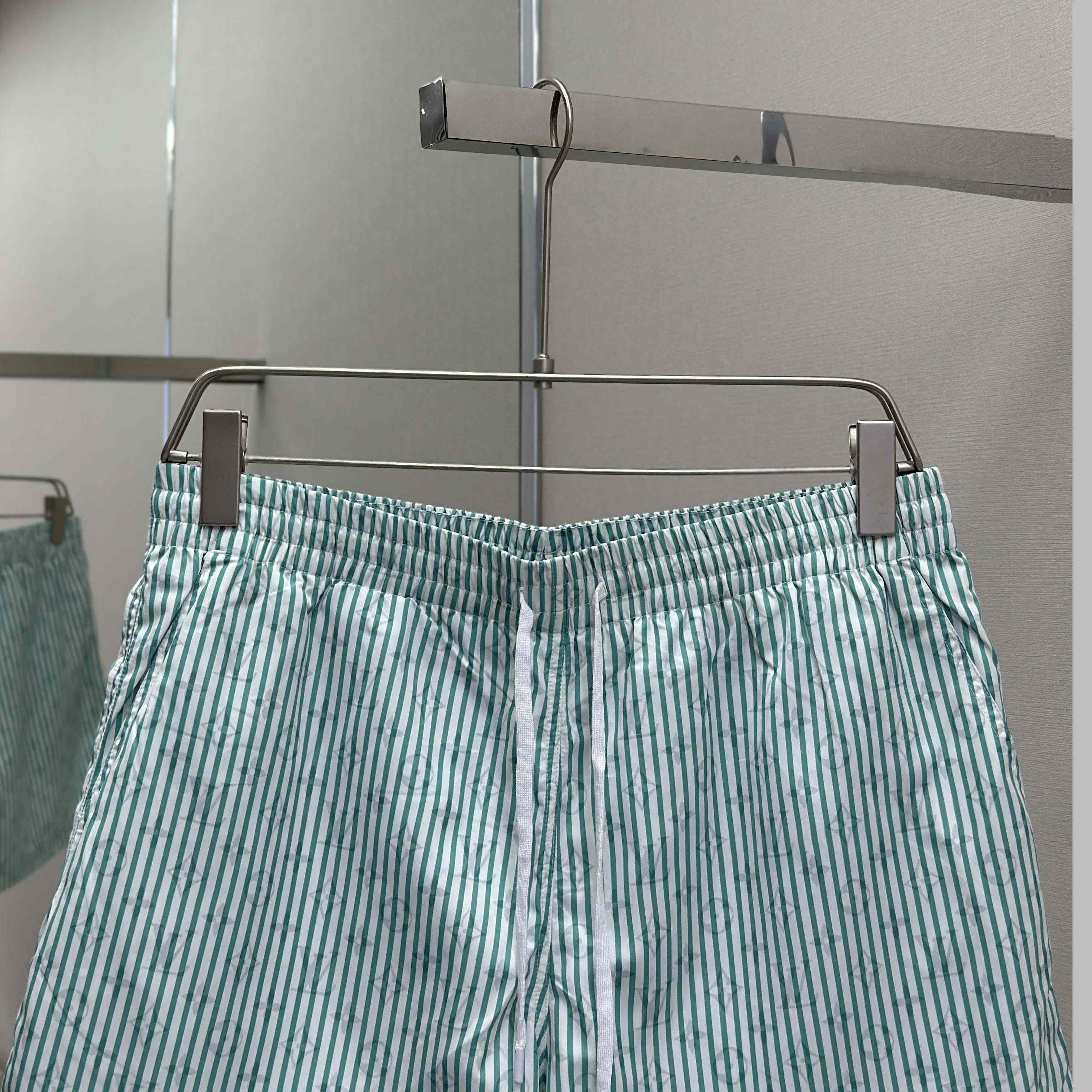 Louis Vuitton Monogram Striped Swim Shorts   1AHVZF-2 - FashionPlug