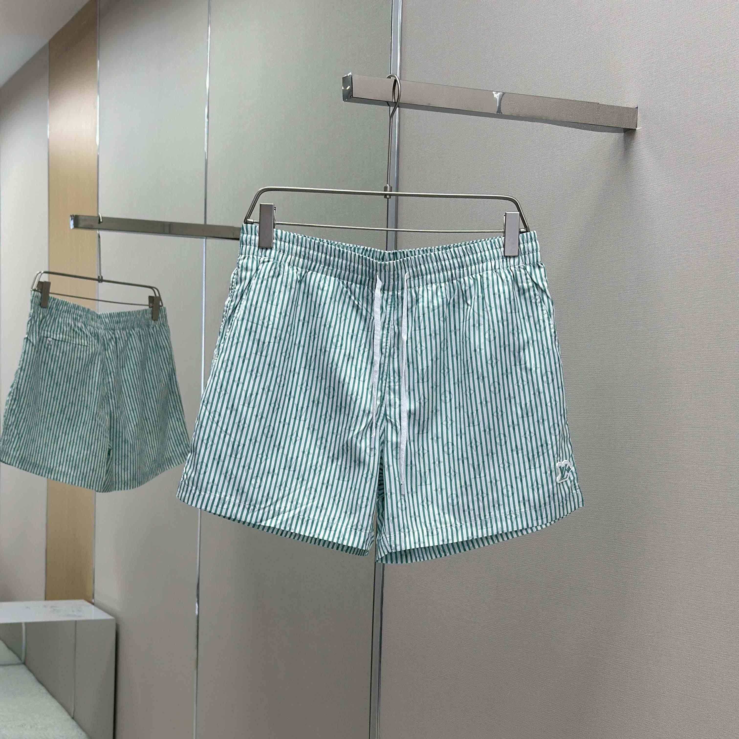 Louis Vuitton Monogram Striped Swim Shorts   1AHVZF-2 - FashionPlug