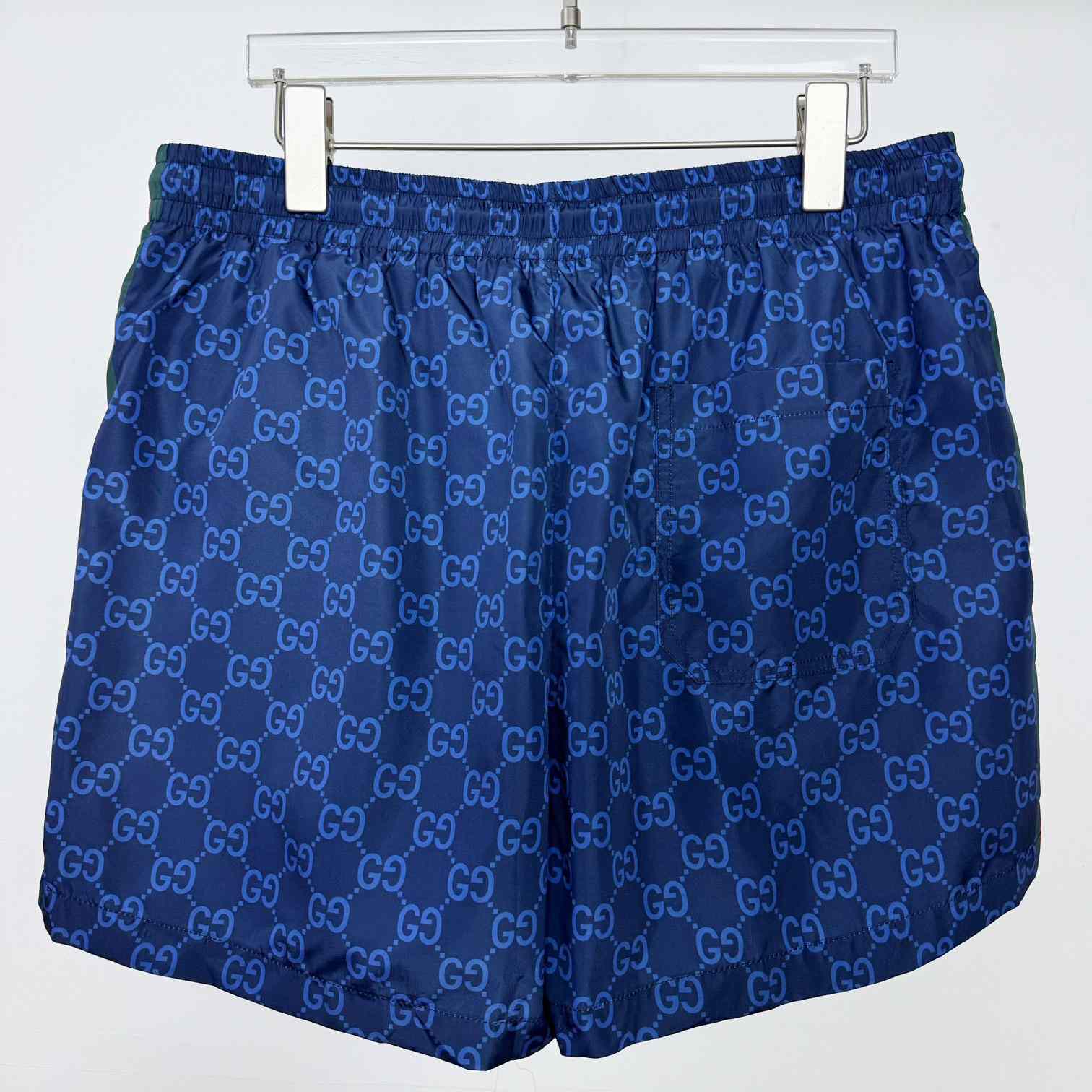 Gucci Printed Poplin Tech Swim Shorts - FashionPlug