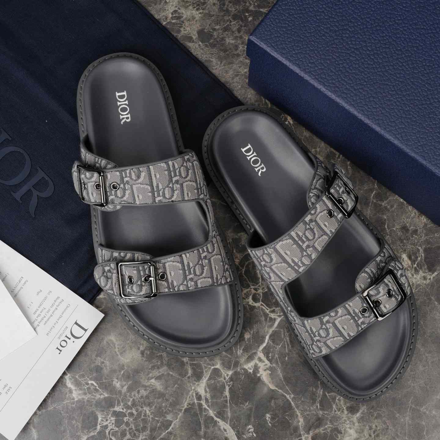 Dior Aqua Sandal   - FashionPlug