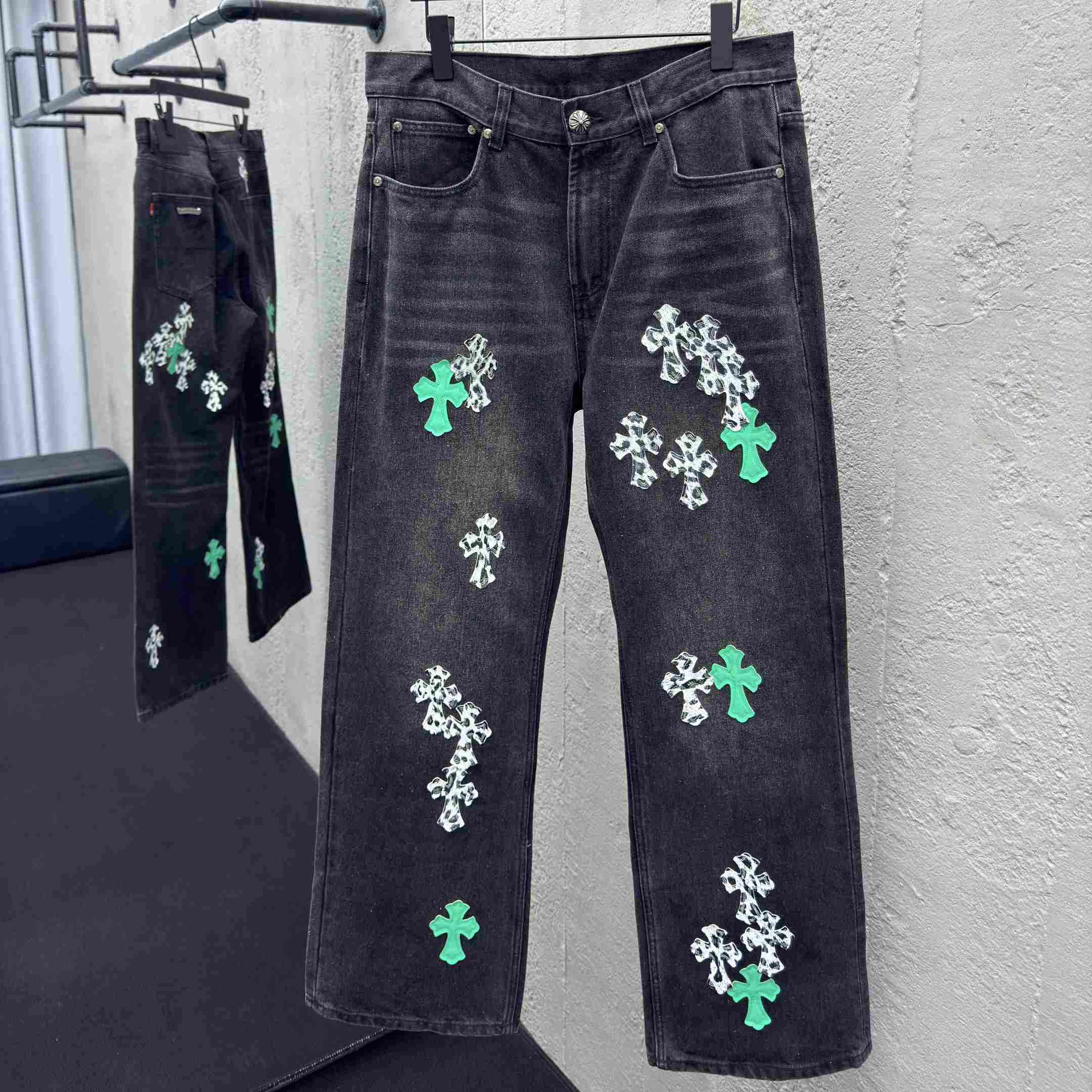 Chrome Hearts Jeans - FashionPlug