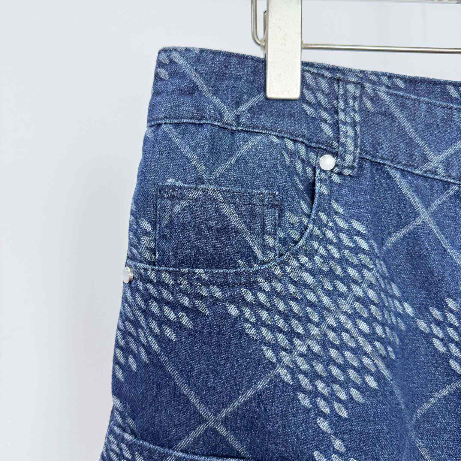 Louis Vuitton Denim Carpenter Shorts    1AGIWB - FashionPlug