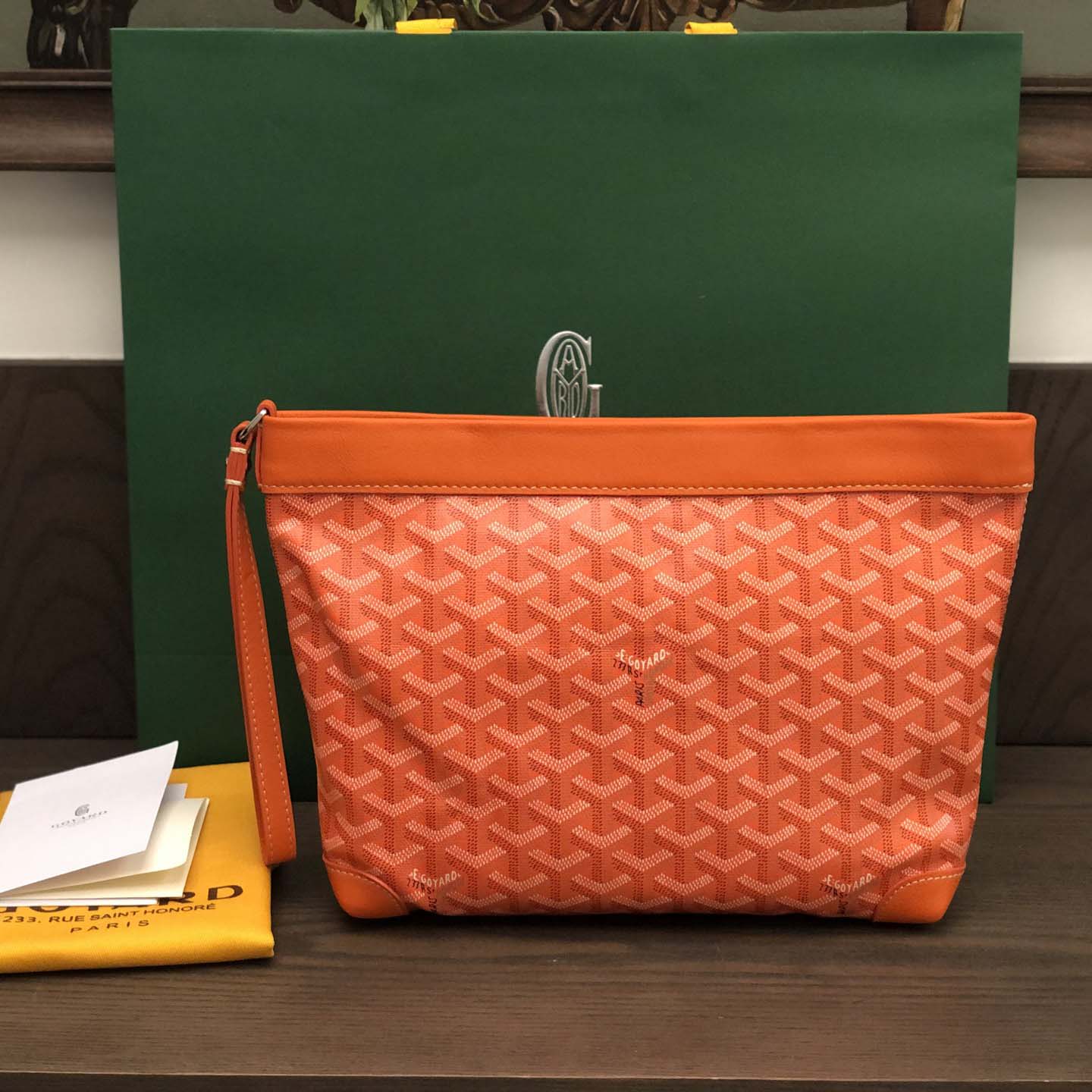 Goyard Conti Pouch - FashionPlug
