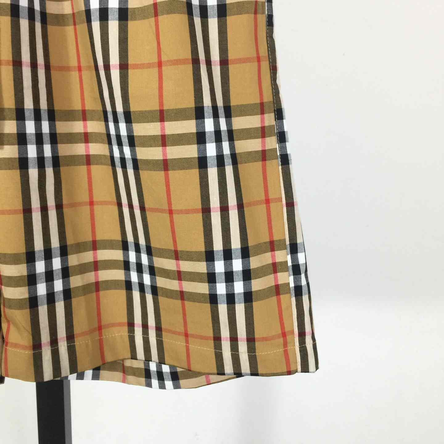 Burberry Check Shorts - FashionPlug