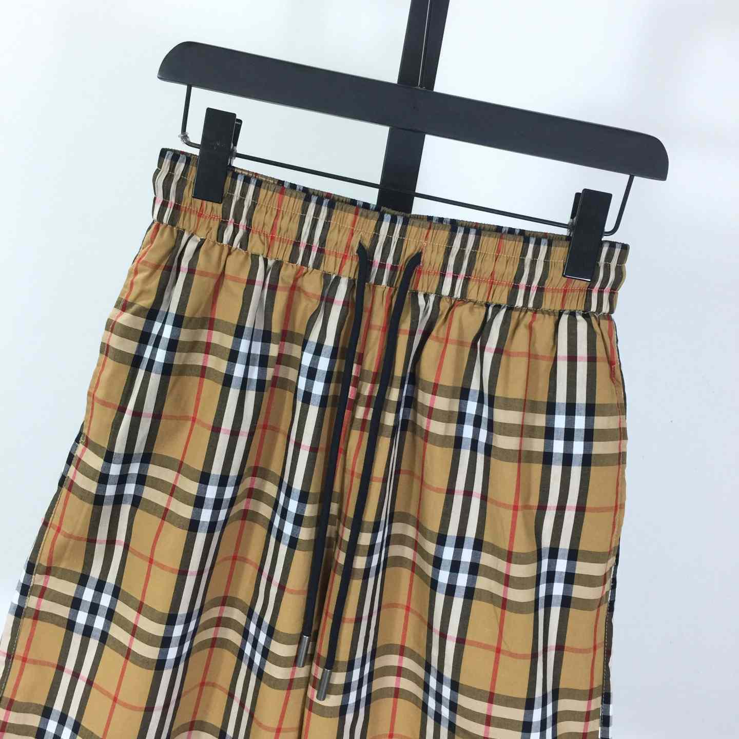 Burberry Check Shorts - FashionPlug