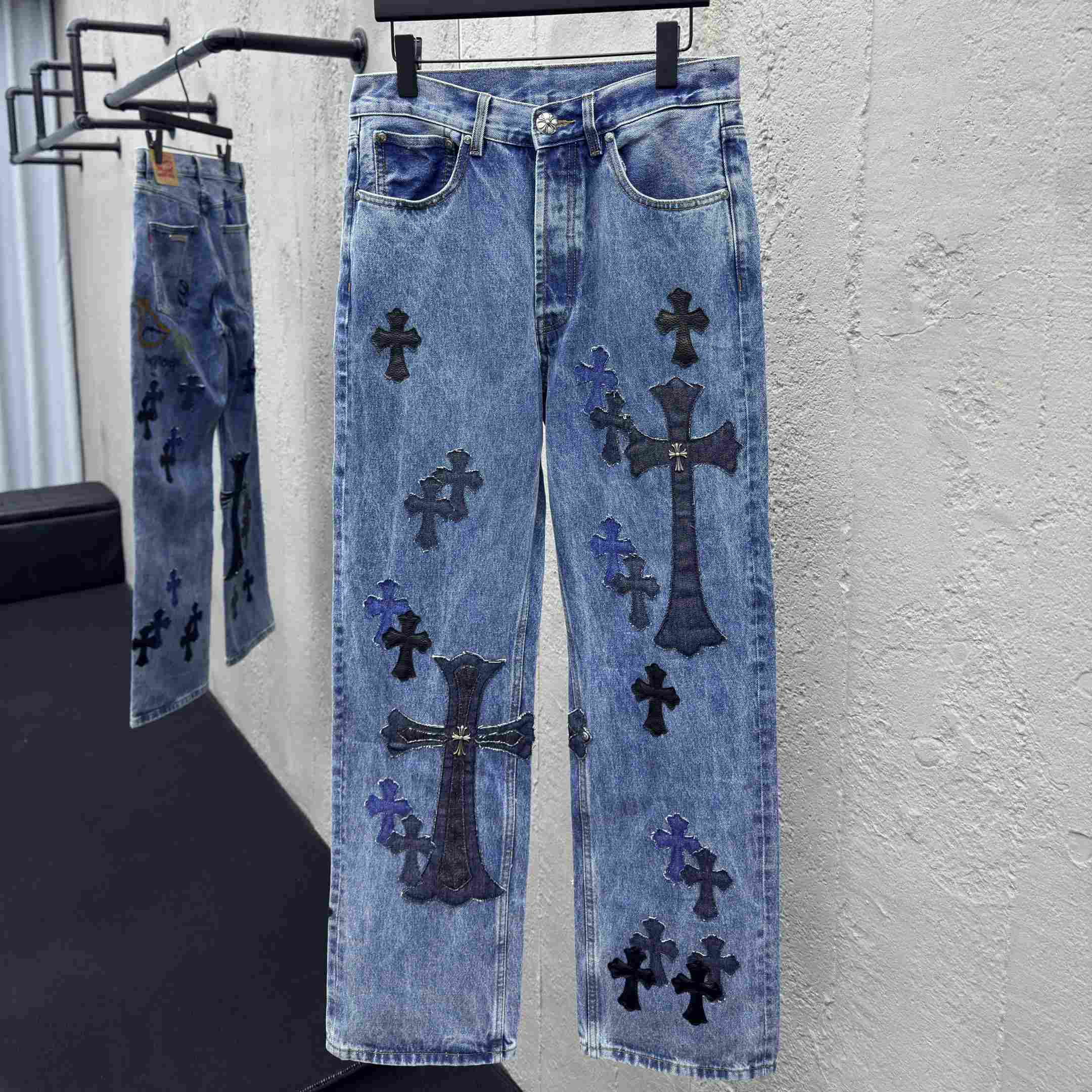 Chrome Hearts Jeans - FashionPlug