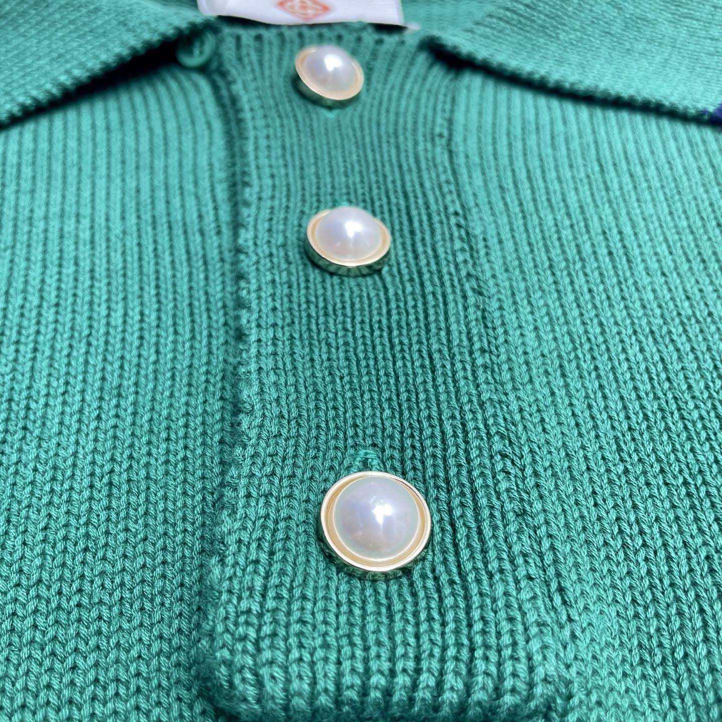 Casablanca Colourblock Polo Shirt    D0088 - FashionPlug