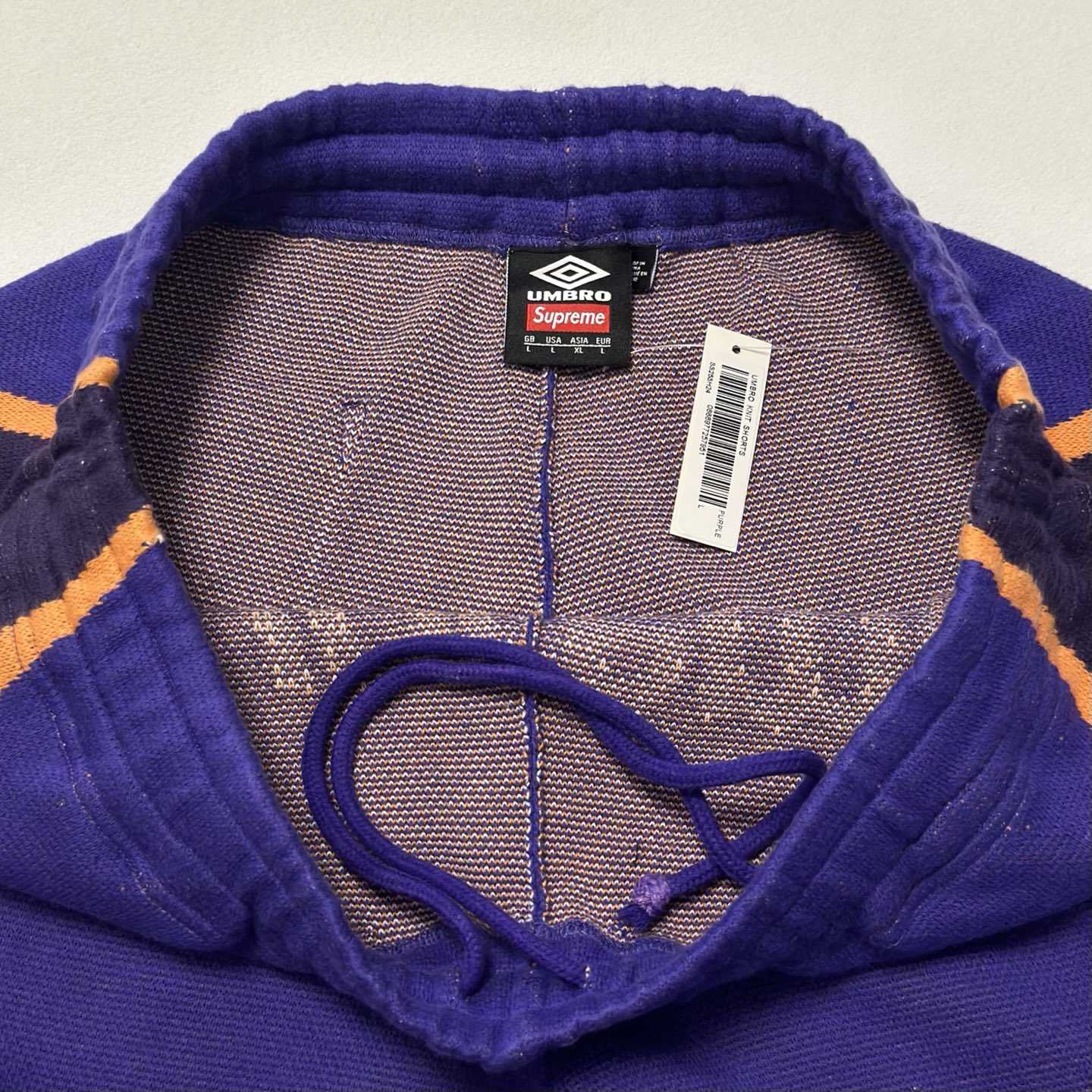Supreme x Umbro Knit Soccer Short 'purple'  - FashionPlug