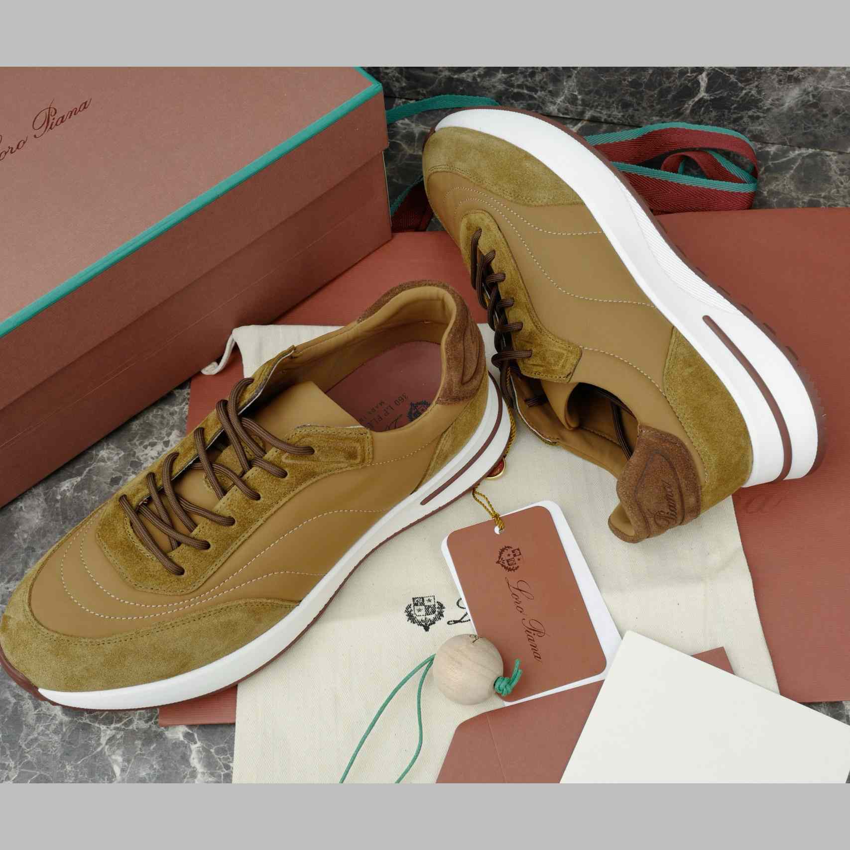 Loro Piana Week End Walk Sneaker   - FashionPlug
