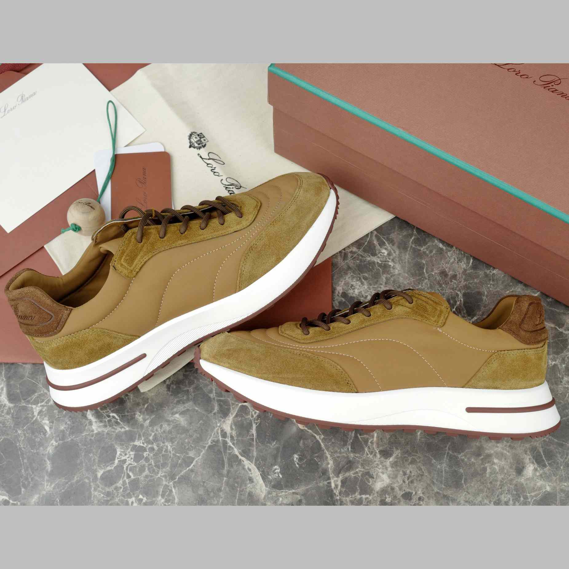 Loro Piana Week End Walk Sneaker   - FashionPlug