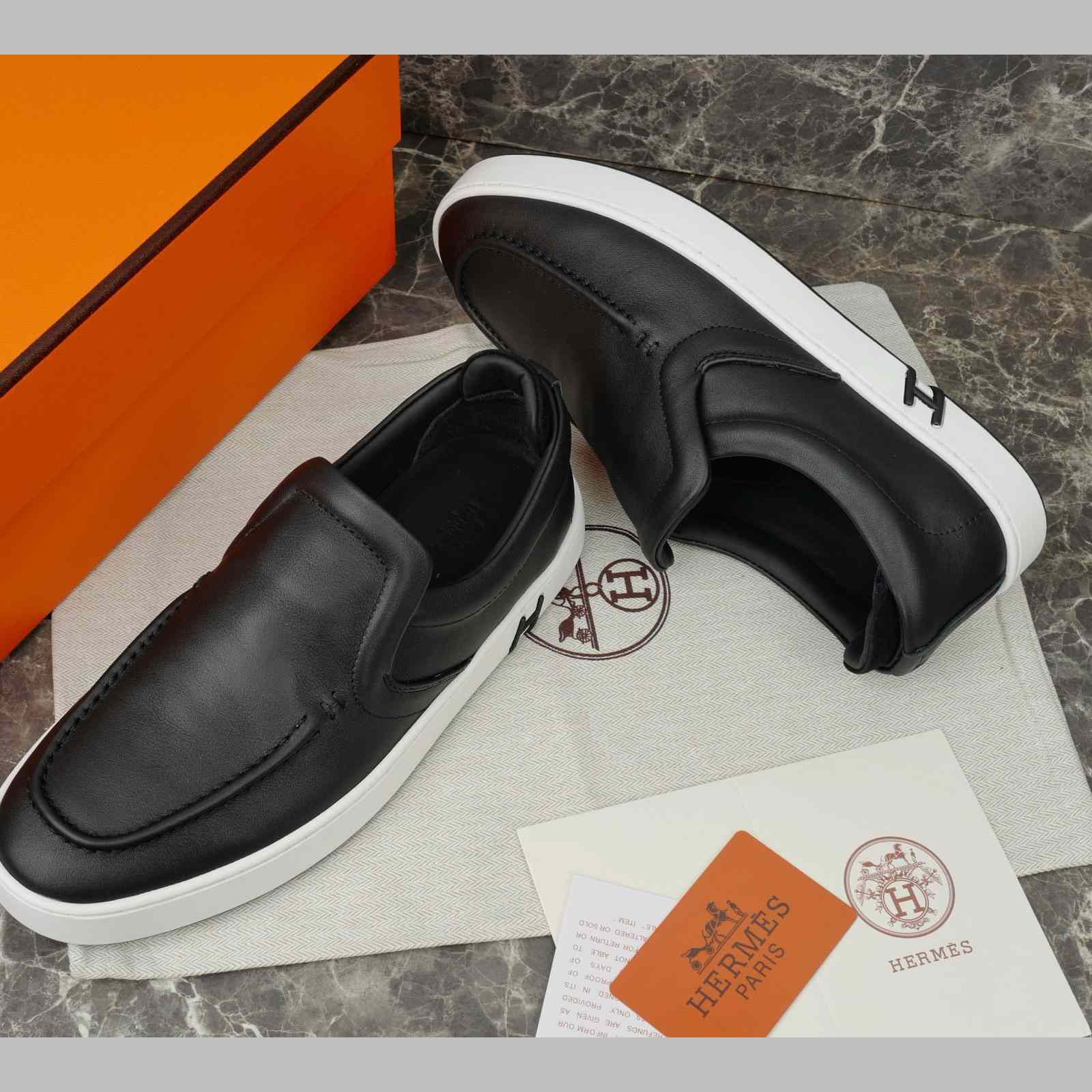 Hermes Kiddy Slip-on Sneaker - FashionPlug