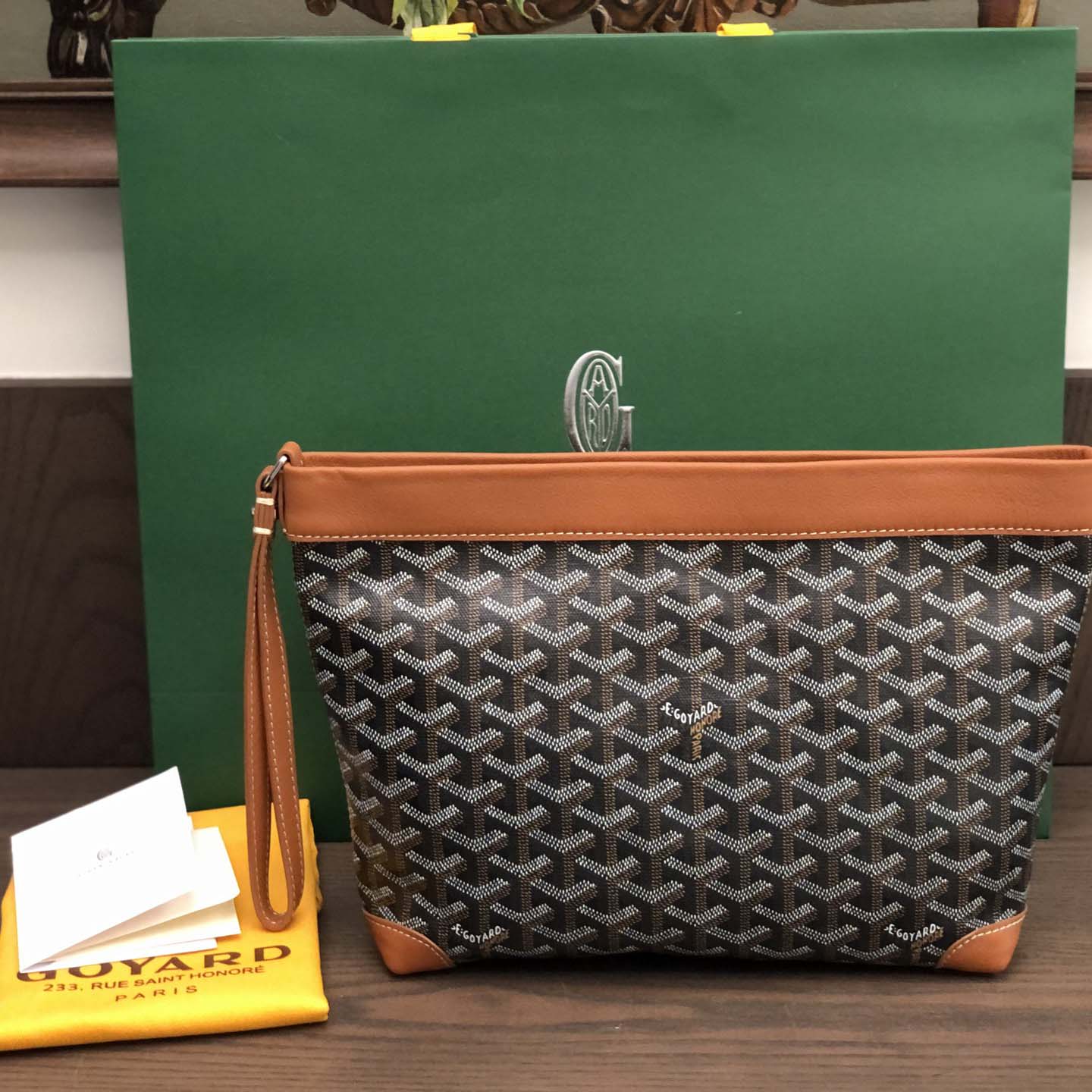 Goyard Conti Pouch - FashionPlug