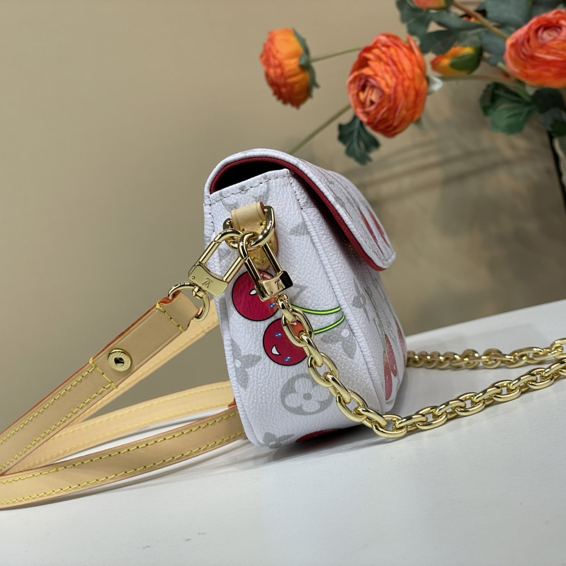 Louis Vuitton LV x TM Wallet On Chain Ivy   M14239 - FashionPlug