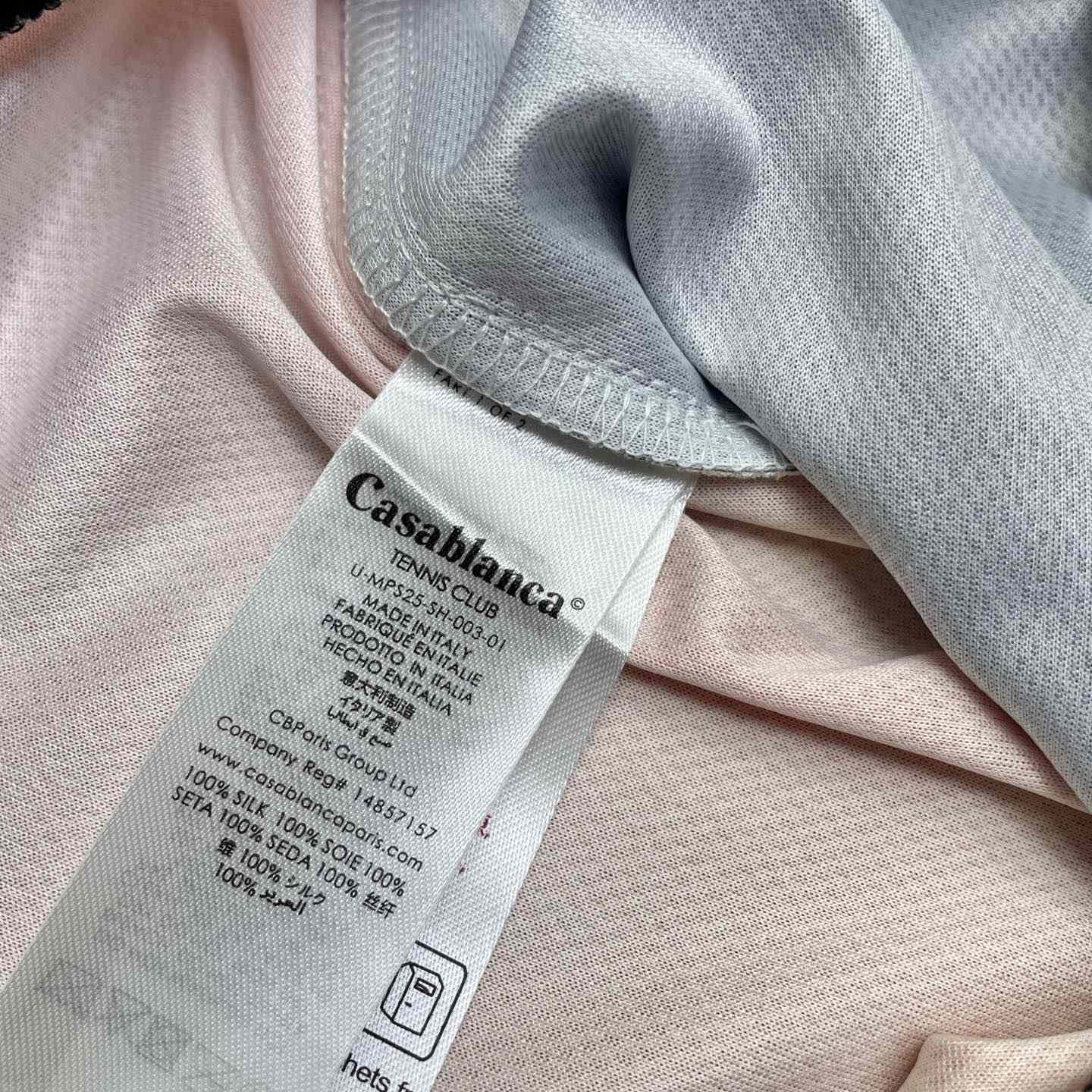 Casablanca Pastel Gradient Football Shorts   C1009 - FashionPlug