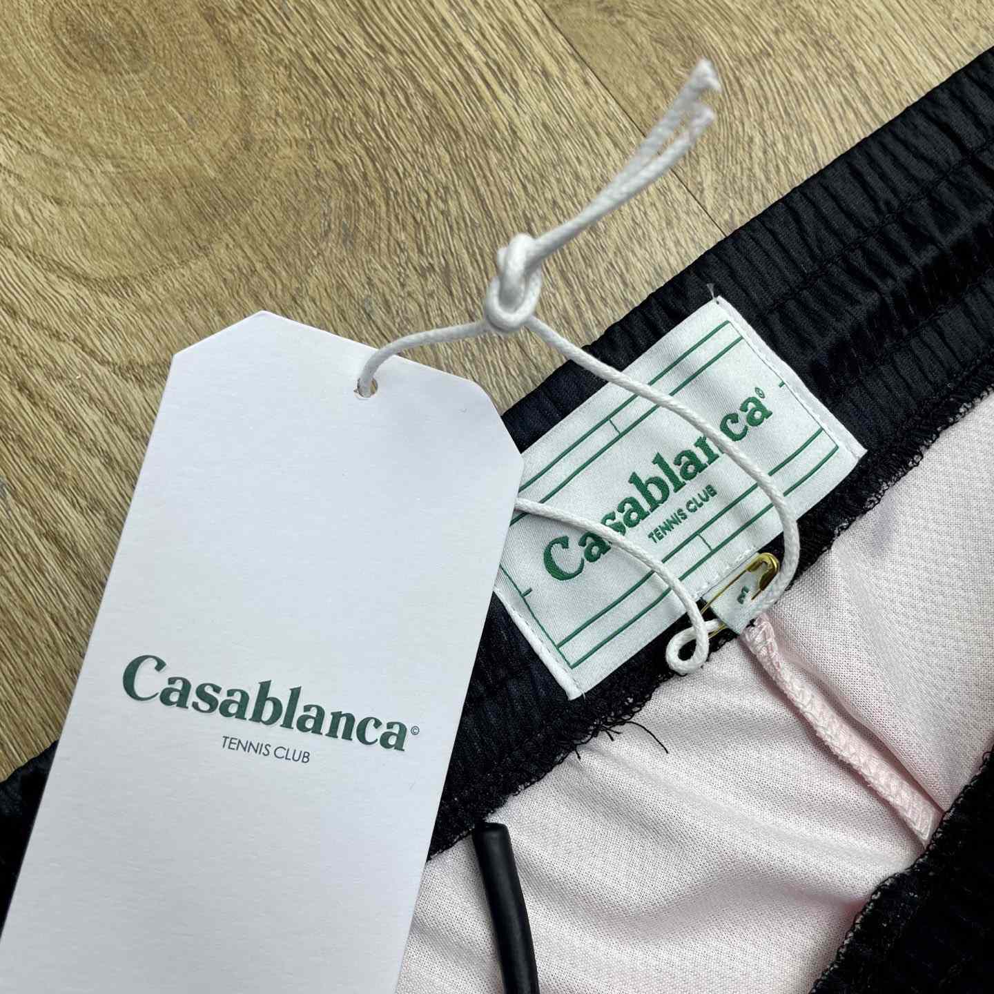 Casablanca Pastel Gradient Football Shorts   C1009 - FashionPlug