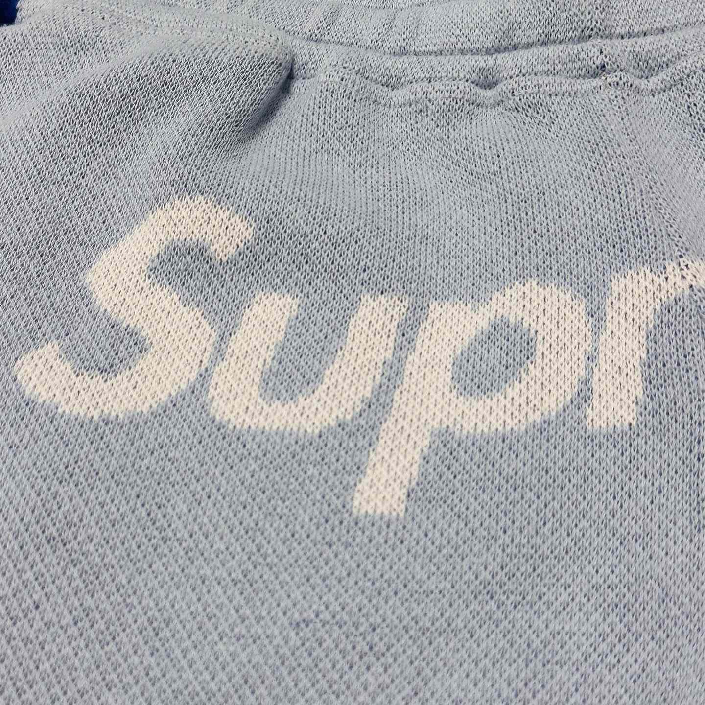 Supreme x Umbro Knit Soccer Short 'Blue'  - FashionPlug
