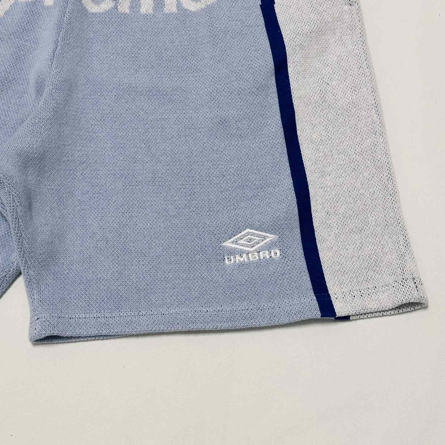 Supreme x Umbro Knit Soccer Short 'Blue'  - FashionPlug