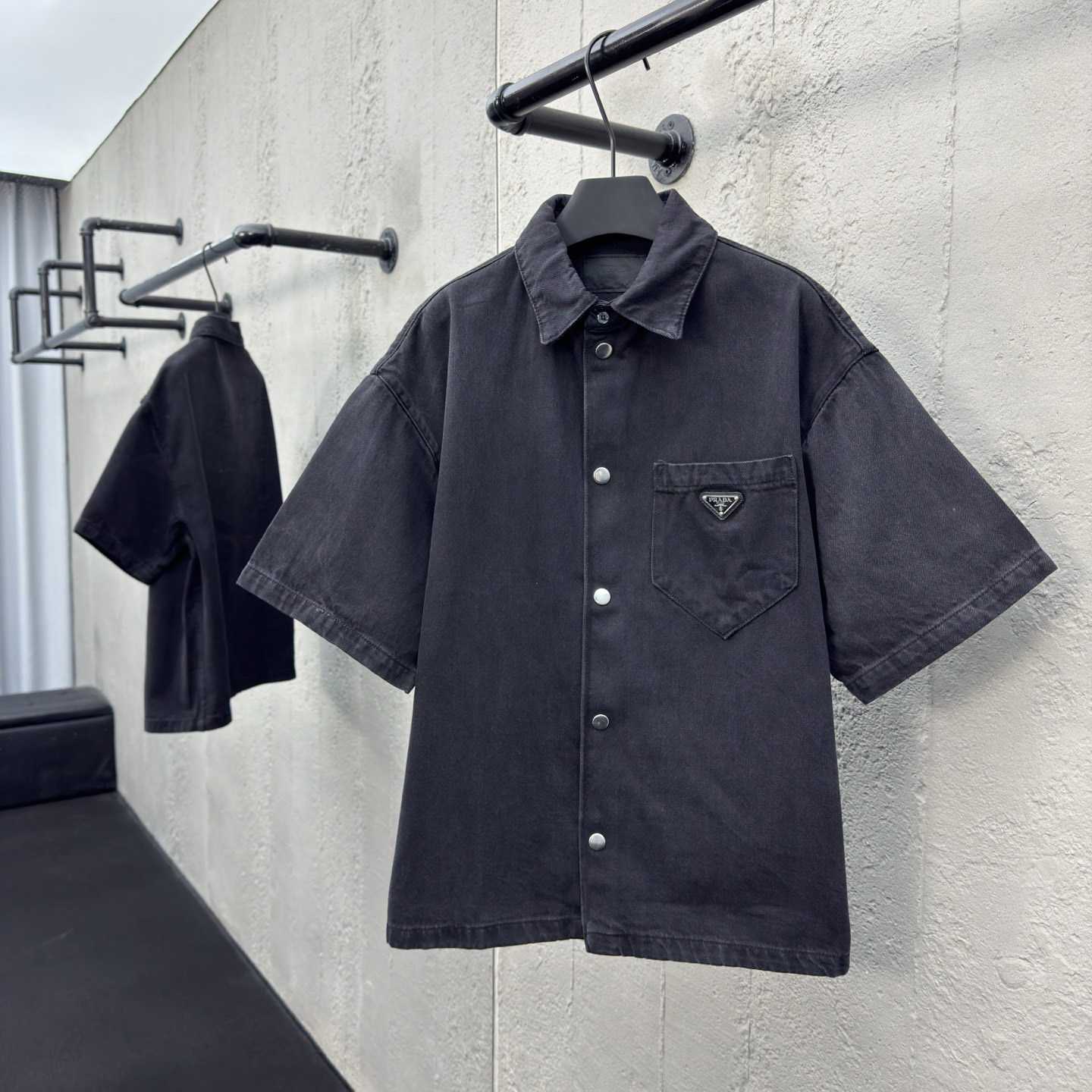 Prada Denim Shirt - FashionPlug
