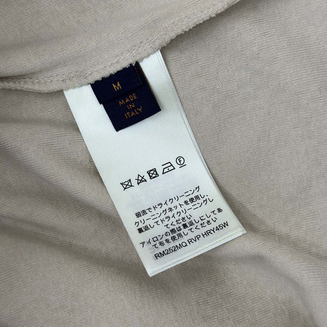 Louis Vuitton Damier French Terry T-Shirt   1AHUVC - FashionPlug