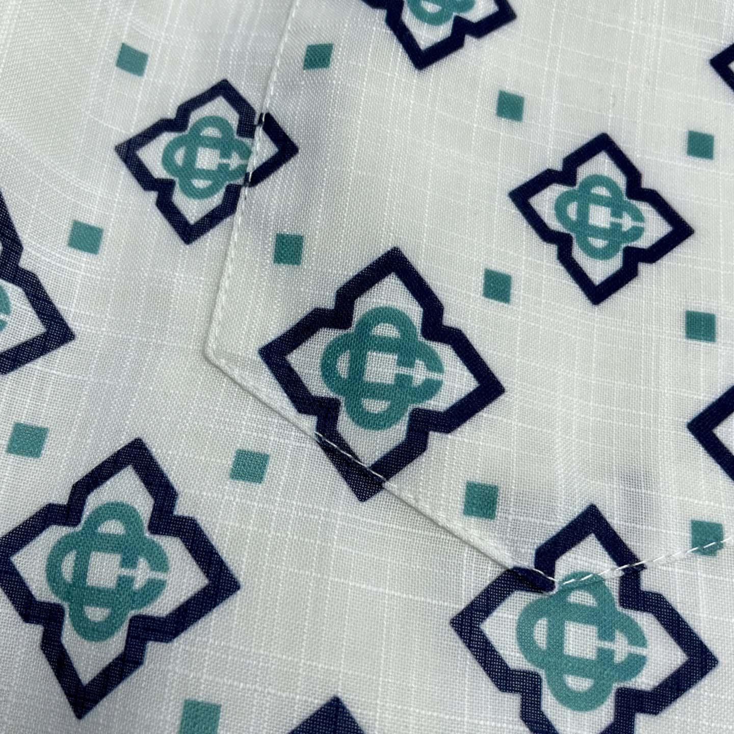 Casablanca Gradient Monogram Silk Shorts    CA3539 - FashionPlug