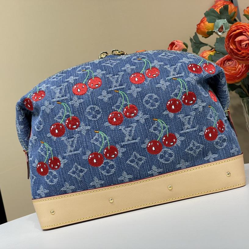 Louis Vuitton LV x TM Cosmetic Pouch GM   M13893 - FashionPlug