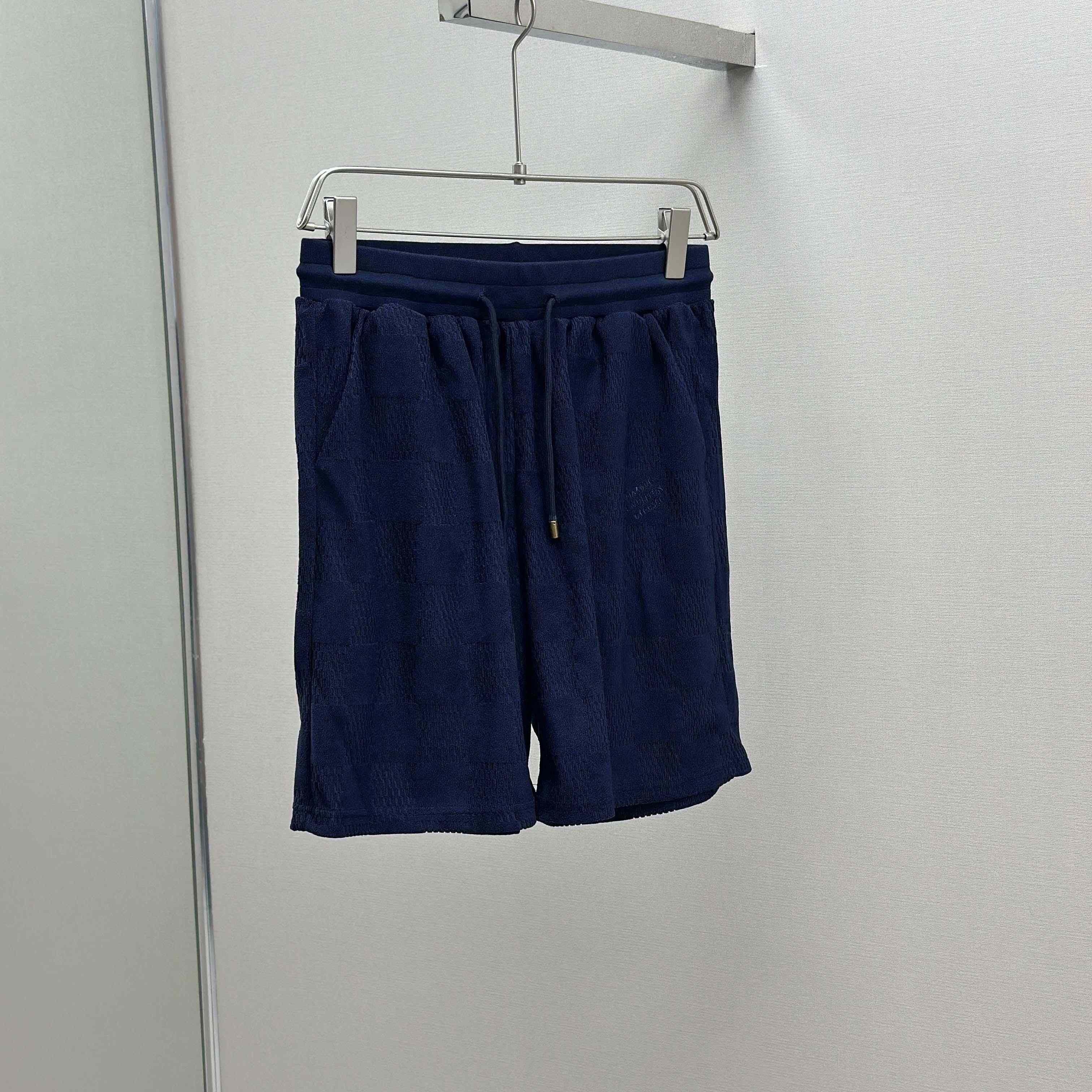 Louis Vuitton Damier French Terry Shorts - FashionPlug