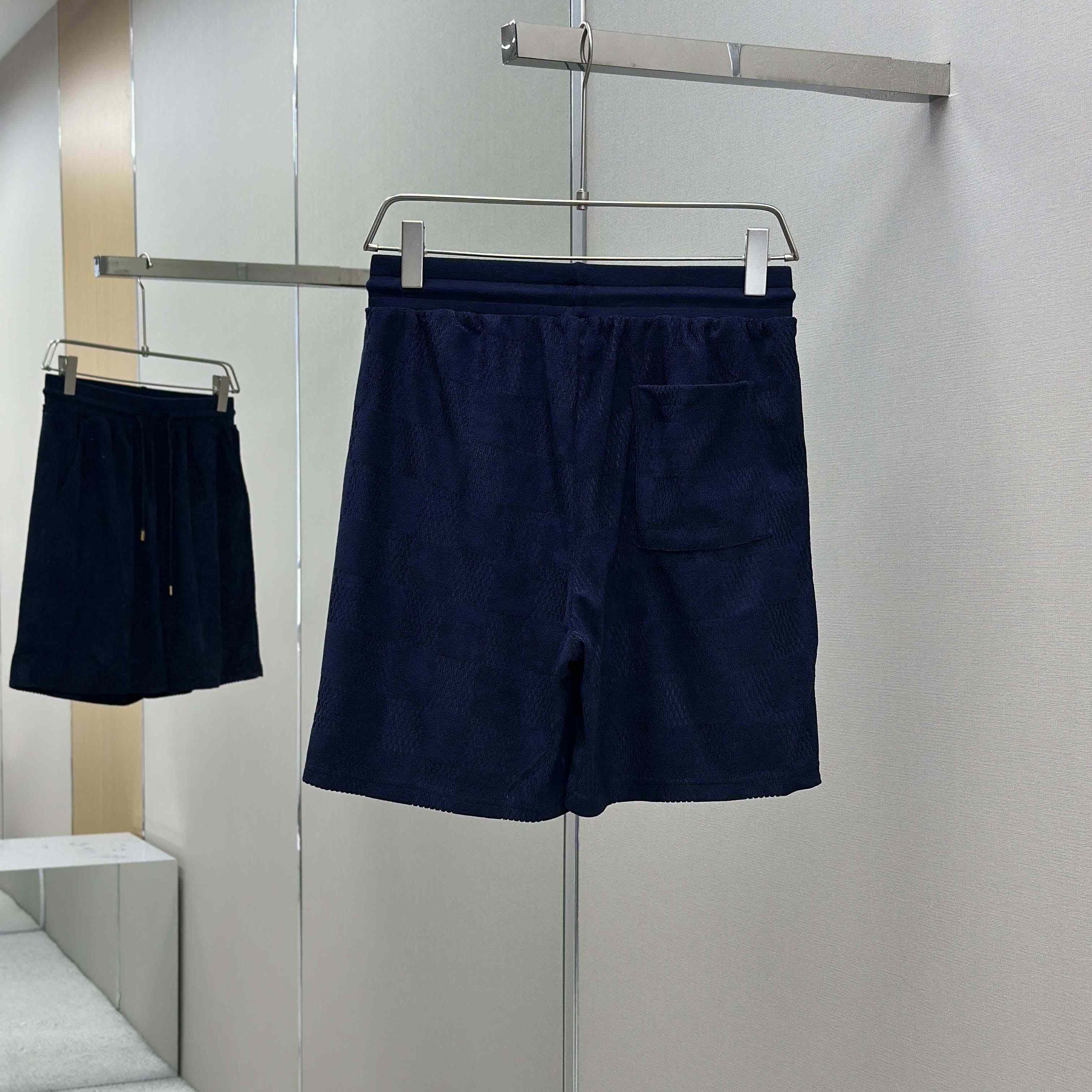 Louis Vuitton Damier French Terry Shorts - FashionPlug