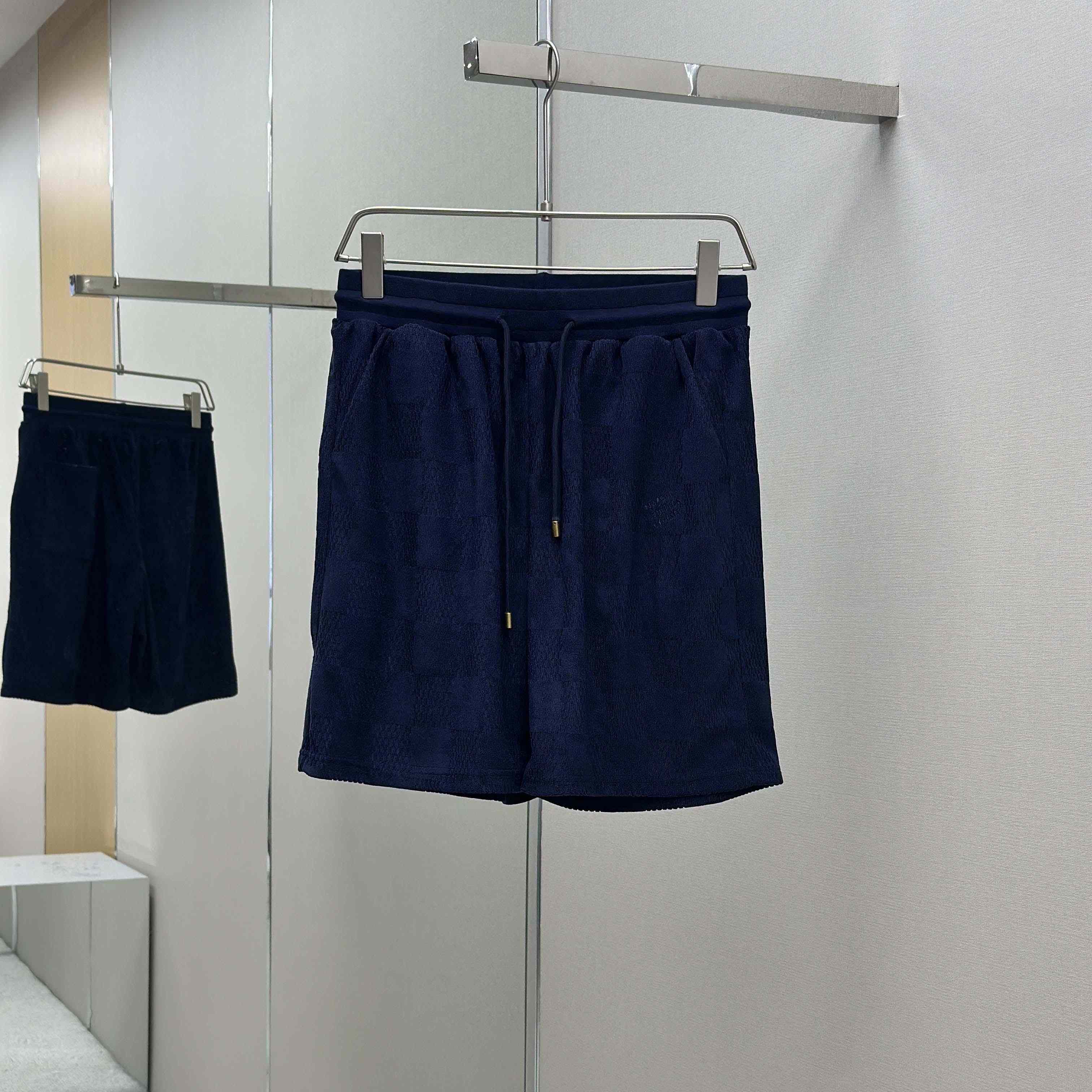 Louis Vuitton Damier French Terry Shorts - FashionPlug