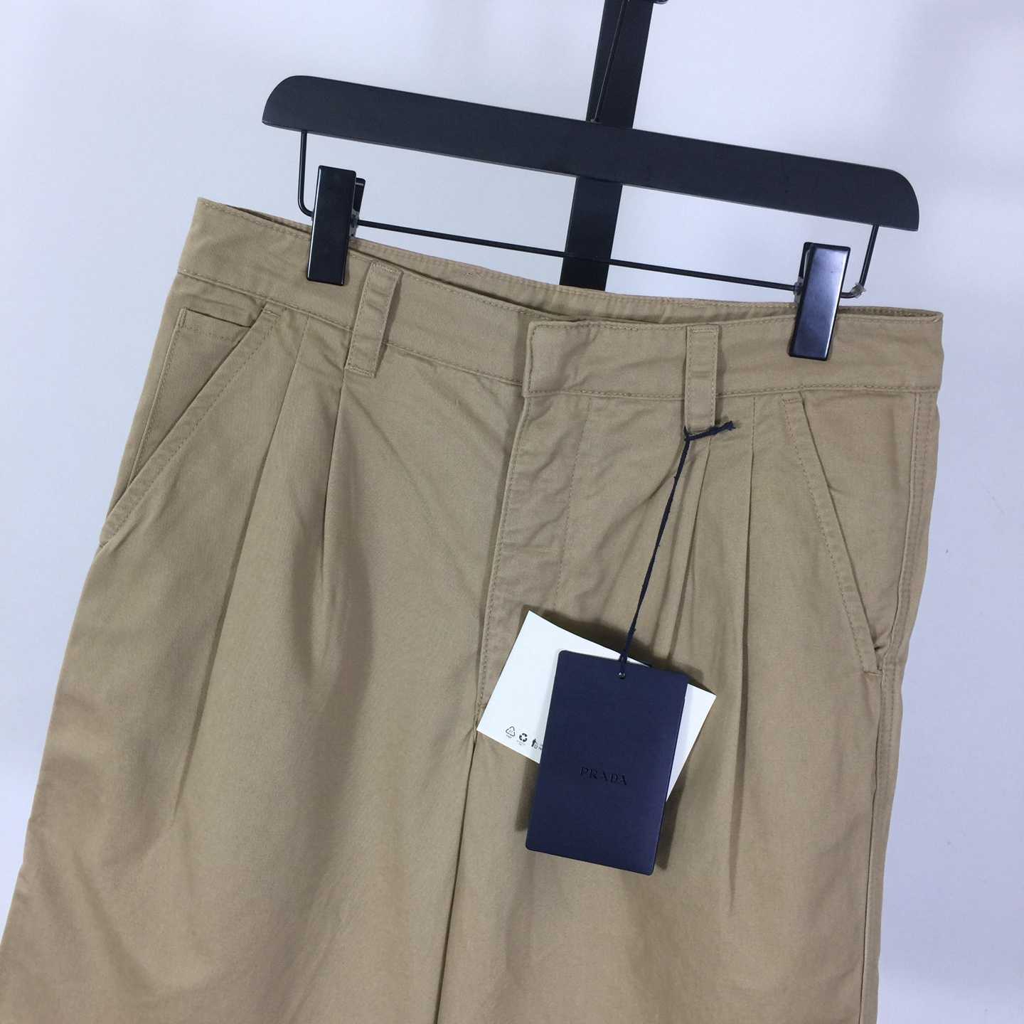Prada Cotton Bermudas - FashionPlug