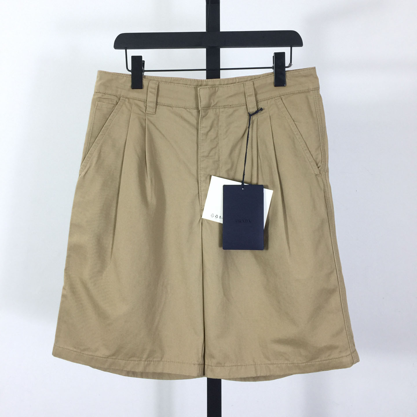 Prada Cotton Bermudas - FashionPlug