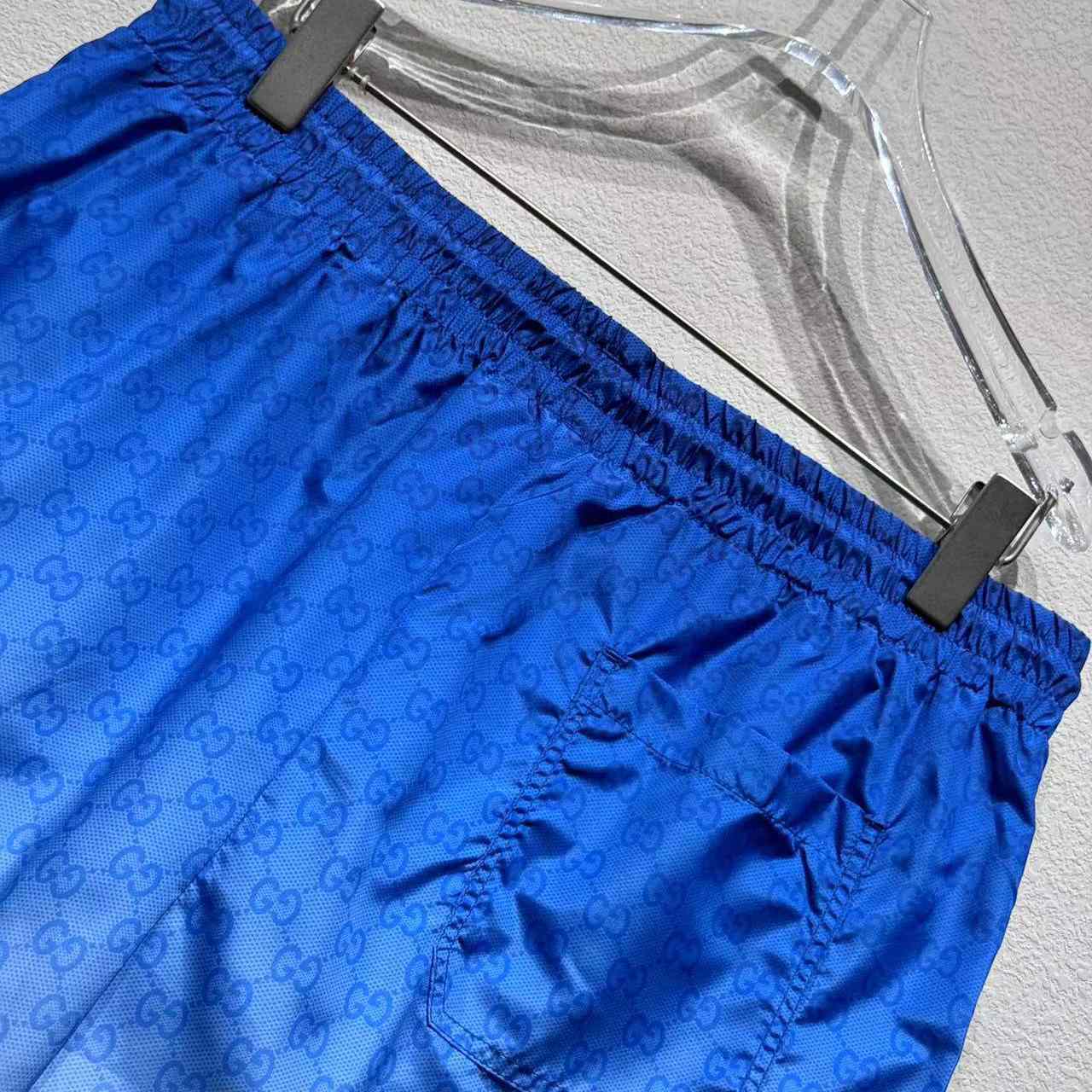 Gucci Printed Technical Poplin Swim Shorts  - FashionPlug