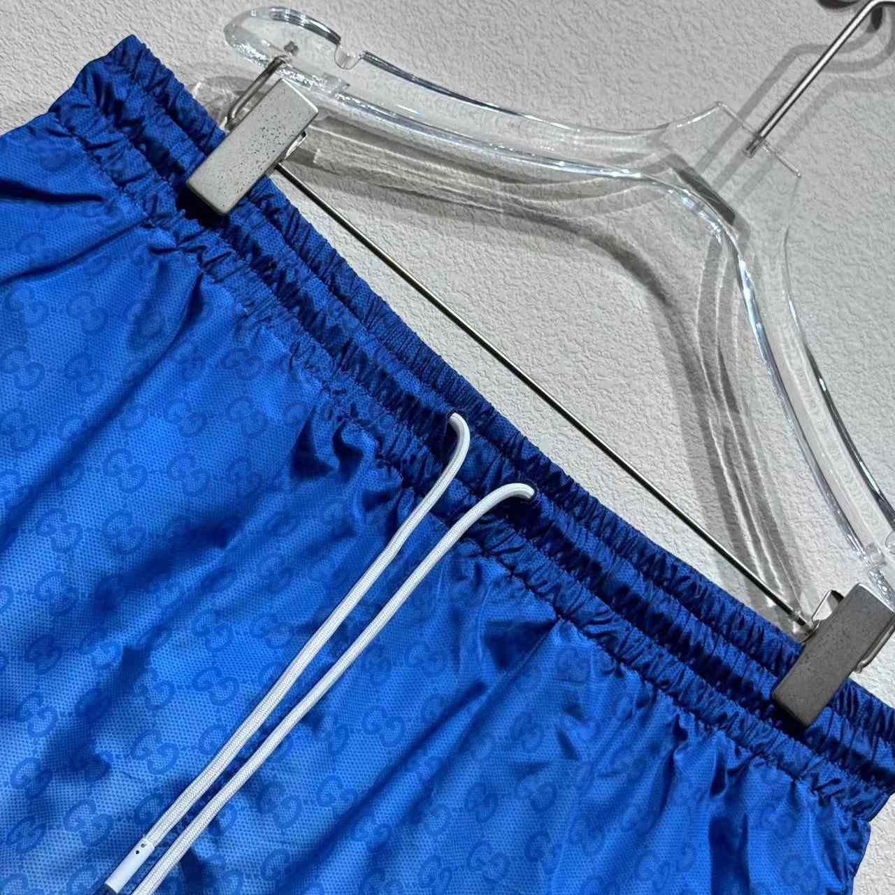 Gucci Printed Technical Poplin Swim Shorts  - FashionPlug