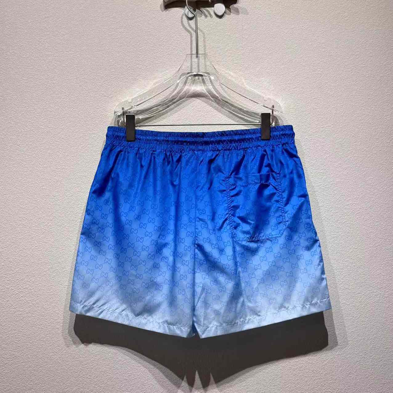 Gucci Printed Technical Poplin Swim Shorts  - FashionPlug