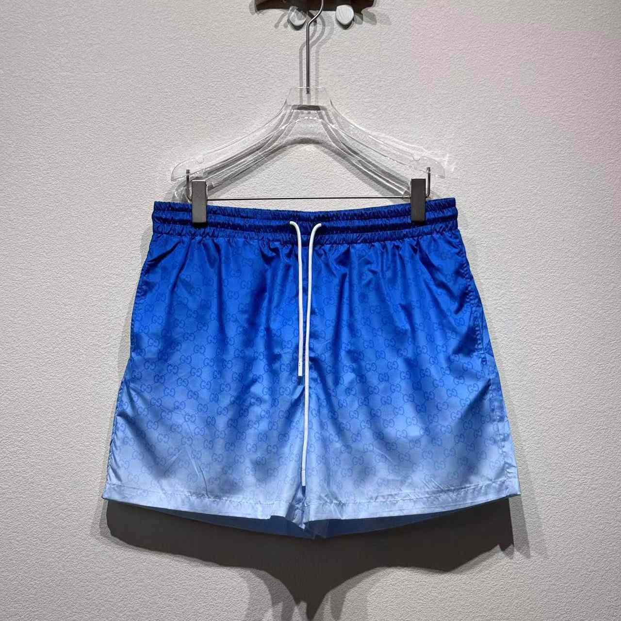 Gucci Printed Technical Poplin Swim Shorts  - FashionPlug