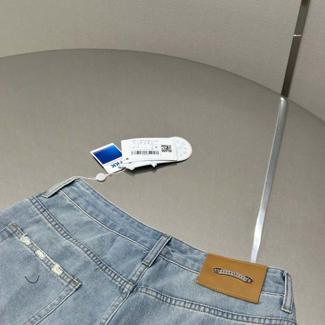 Chrome Hearts Denim Short - FashionPlug