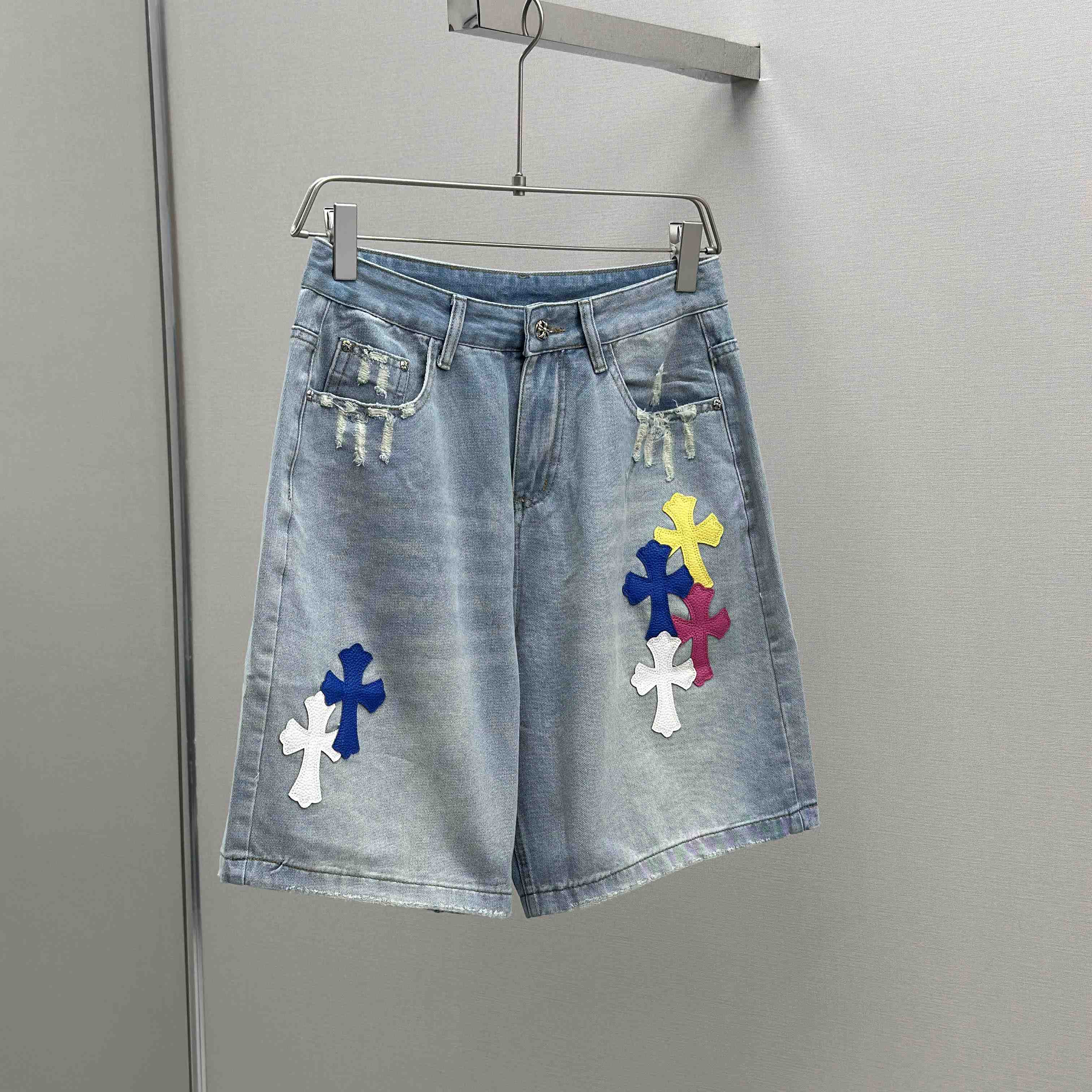 Chrome Hearts Denim Short - FashionPlug