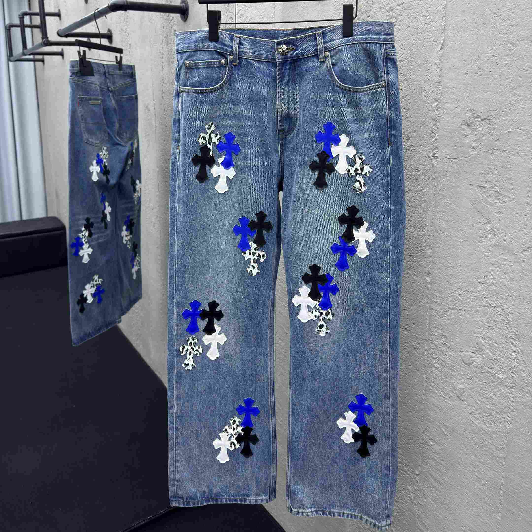 Chrome Hearts Jeans - FashionPlug