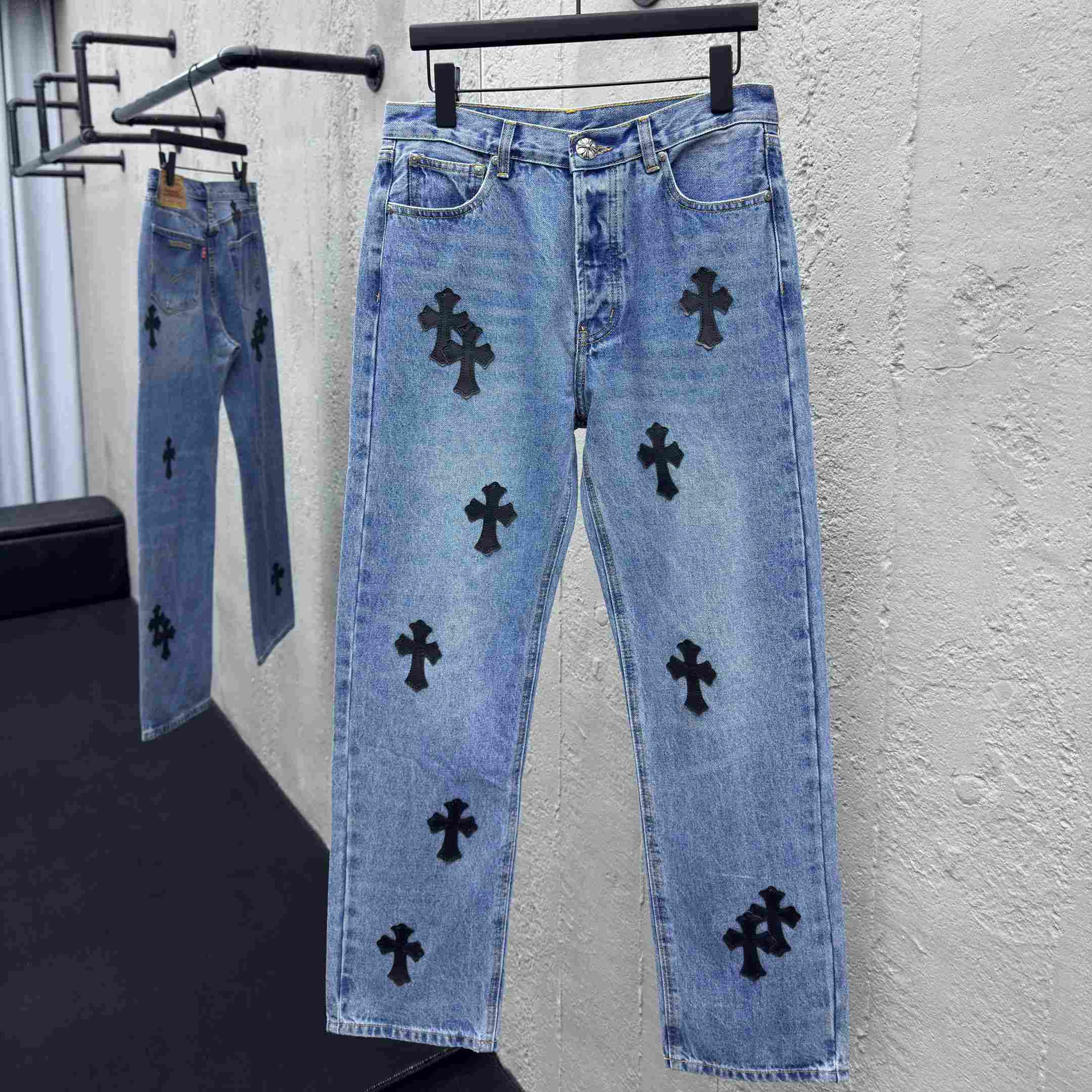 Chrome Hearts Jeans - FashionPlug