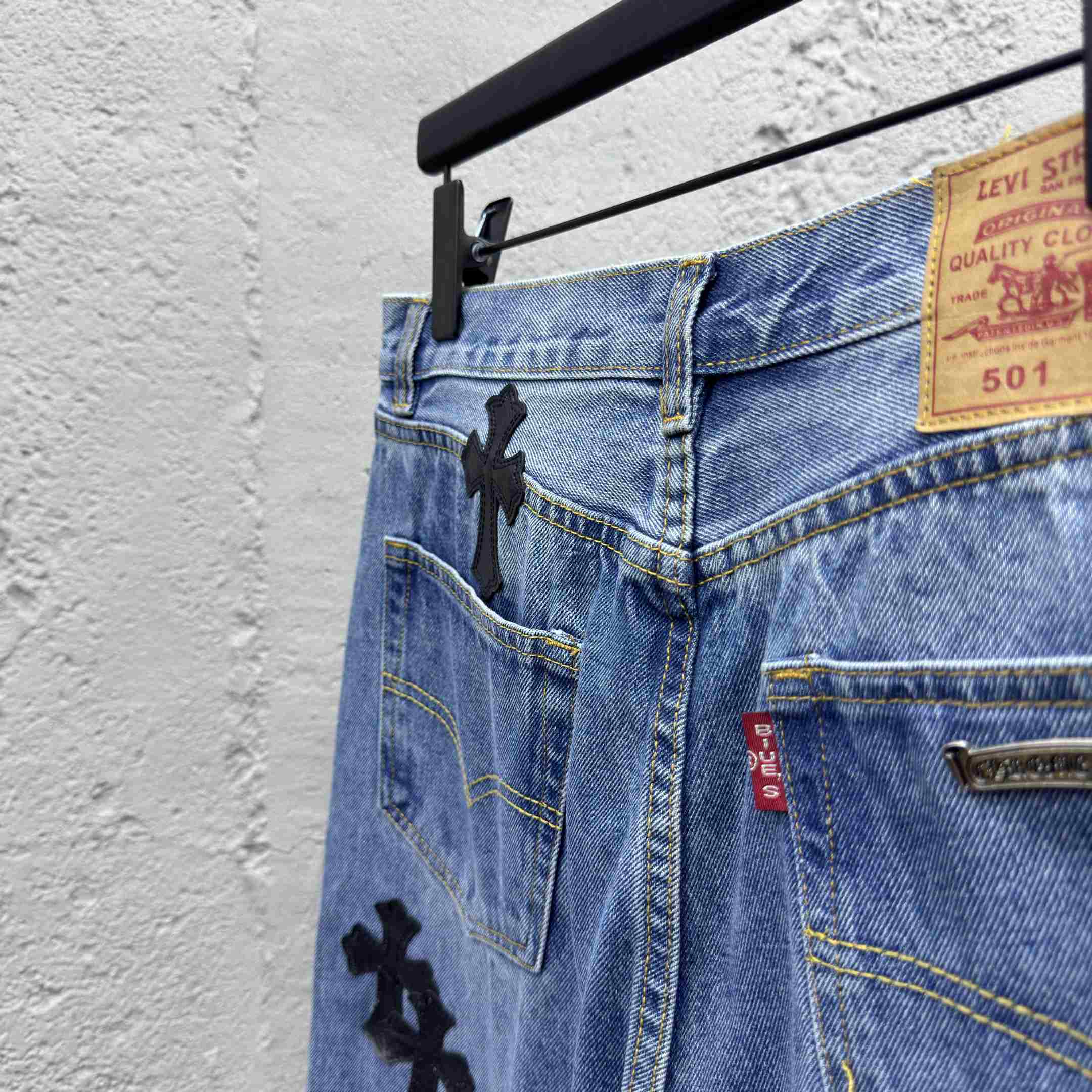 Chrome Hearts Jeans - FashionPlug