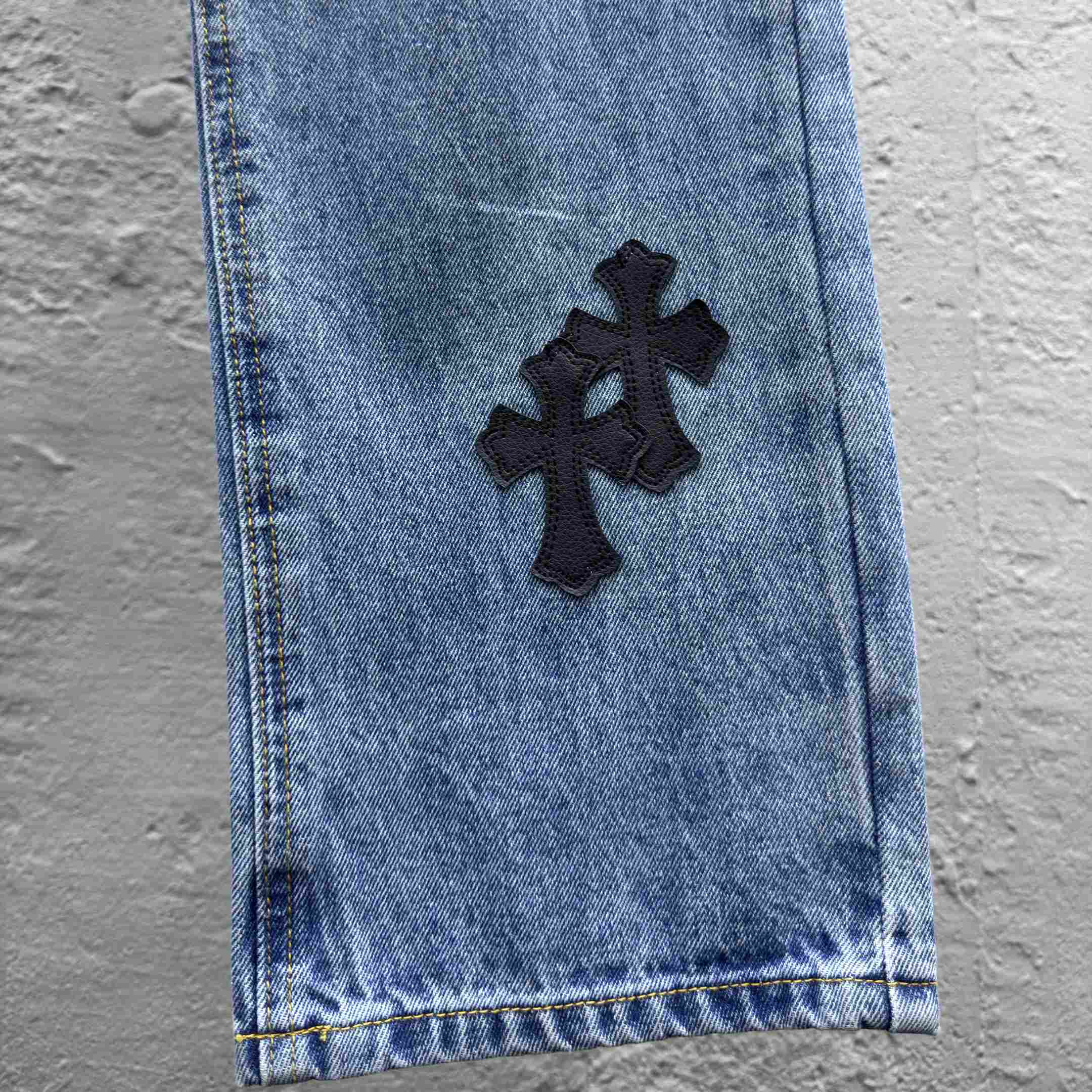 Chrome Hearts Jeans - FashionPlug
