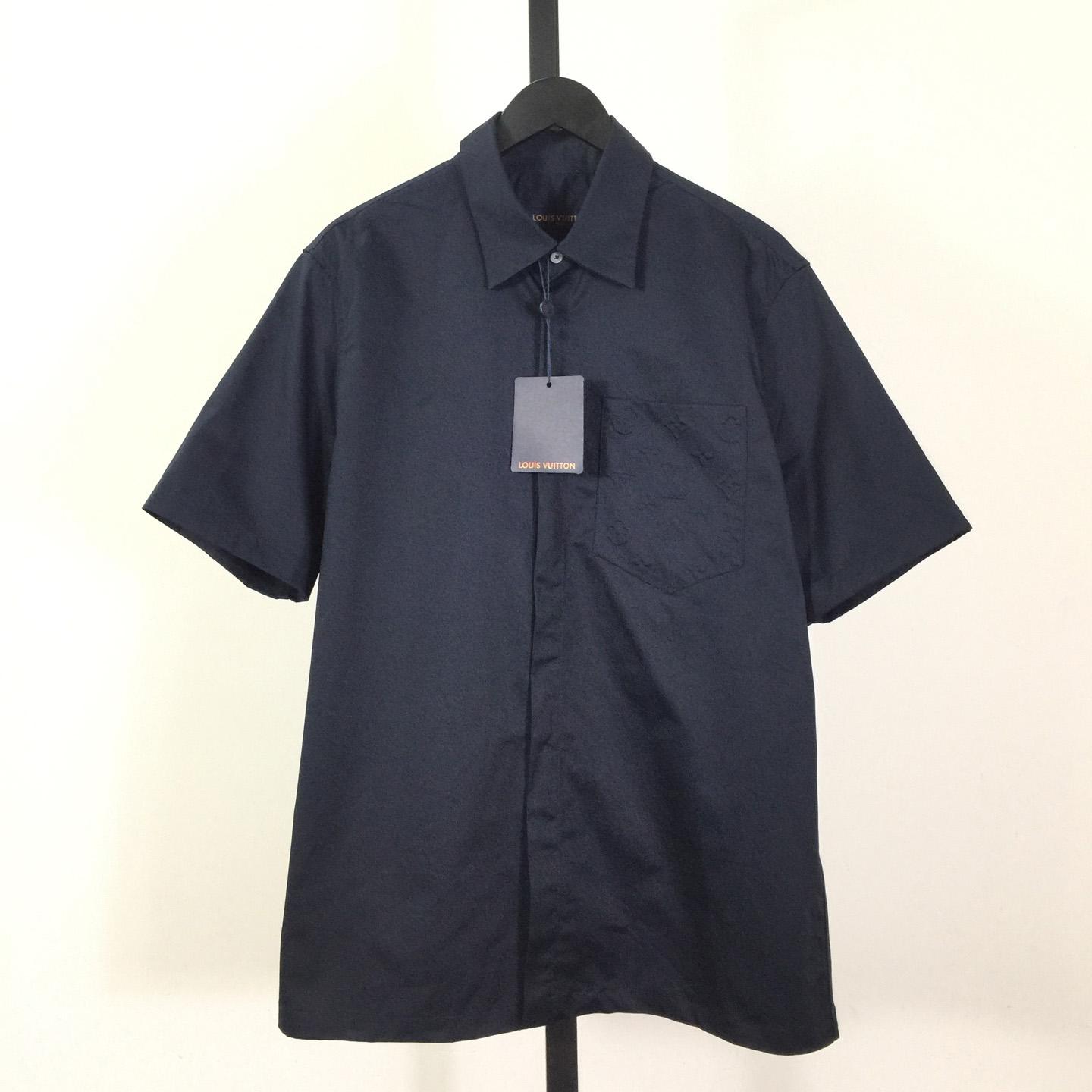 Louis Vuitton Monogram Pocket Short-Sleeved Shirt   1AHVYK - FashionPlug